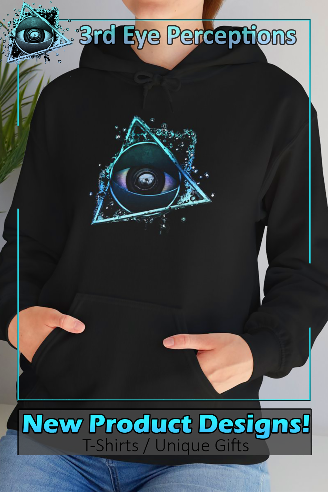 3rd Eye Perceptions Merch ( Unisex Heavy Blend™ Hooded )