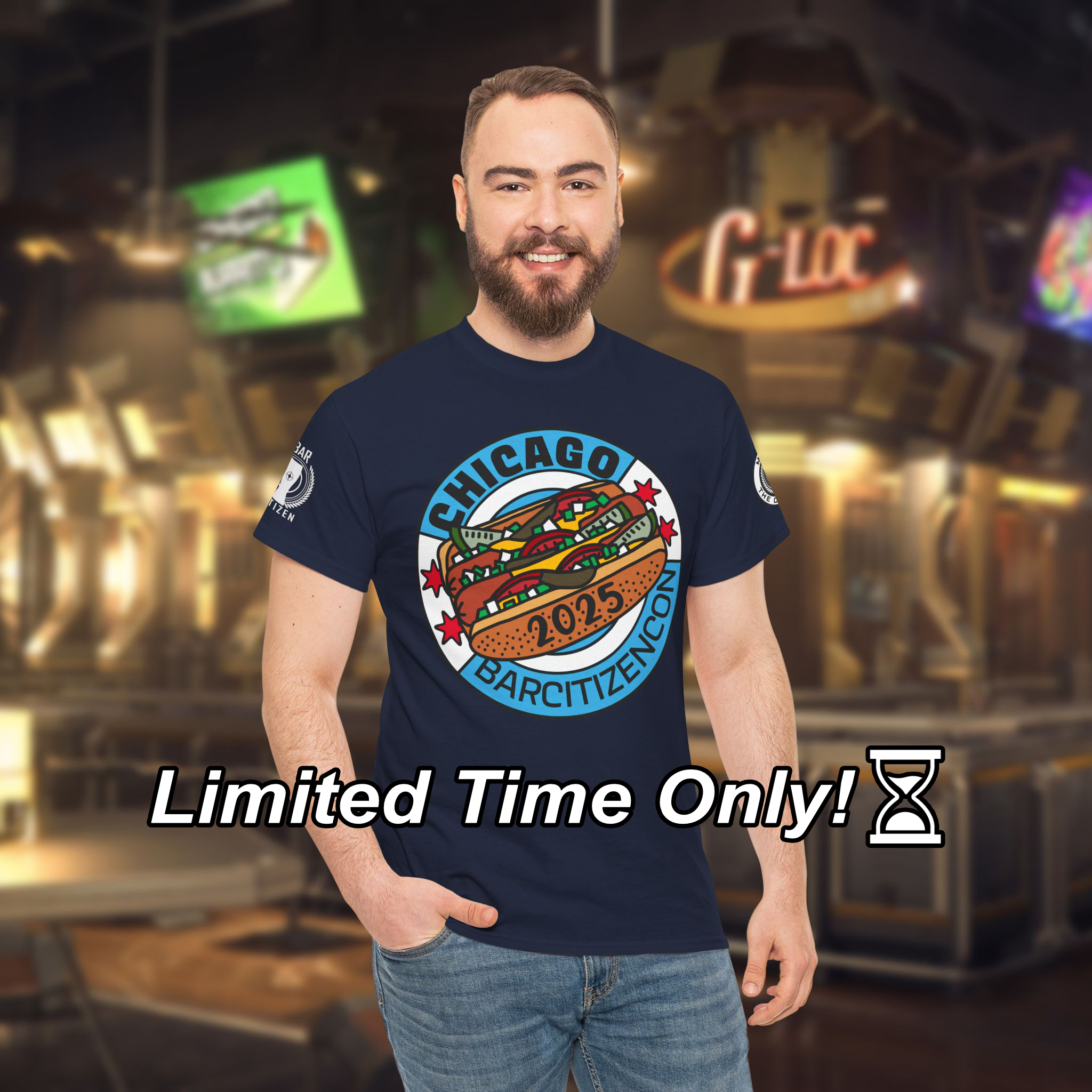Official Chicago BarCitizenCon [T-Shirt] product thumbnail image