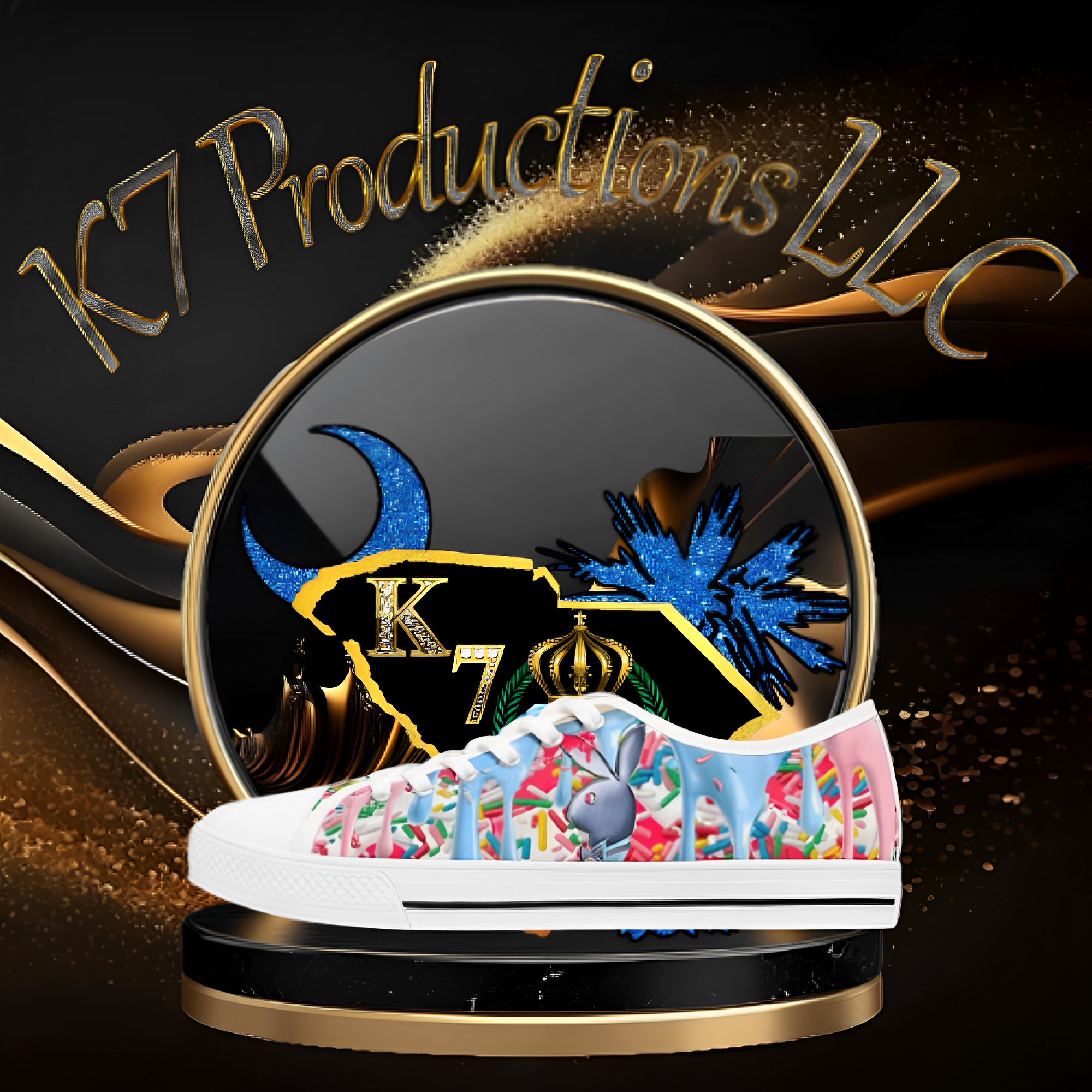 Women's PlayBoy Icing Sneakers product thumbnail image Women's PlayBoy Icing Sneakers product thumbnail image