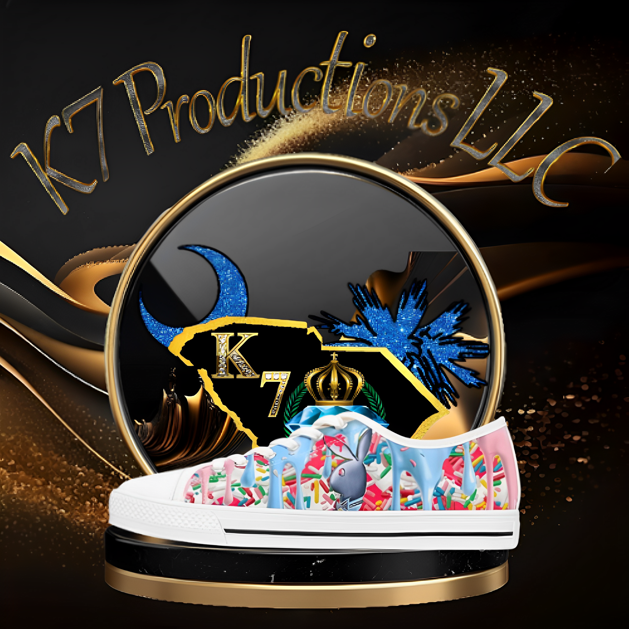 Women's PlayBoy Icing Sneakers product thumbnail image Women's PlayBoy Icing Sneakers product thumbnail image