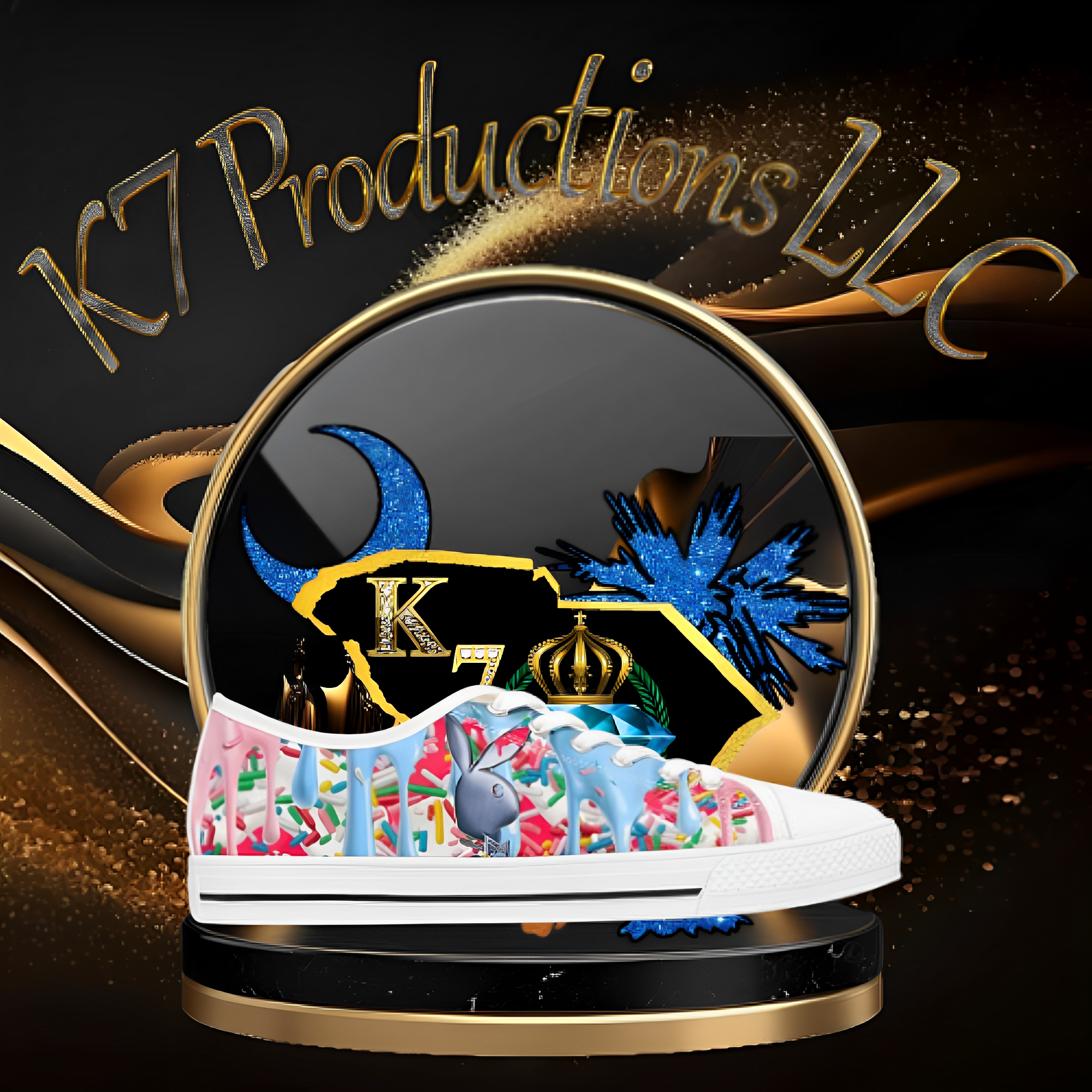 Women's PlayBoy Icing Sneakers product thumbnail image Women's PlayBoy Icing Sneakers product thumbnail image