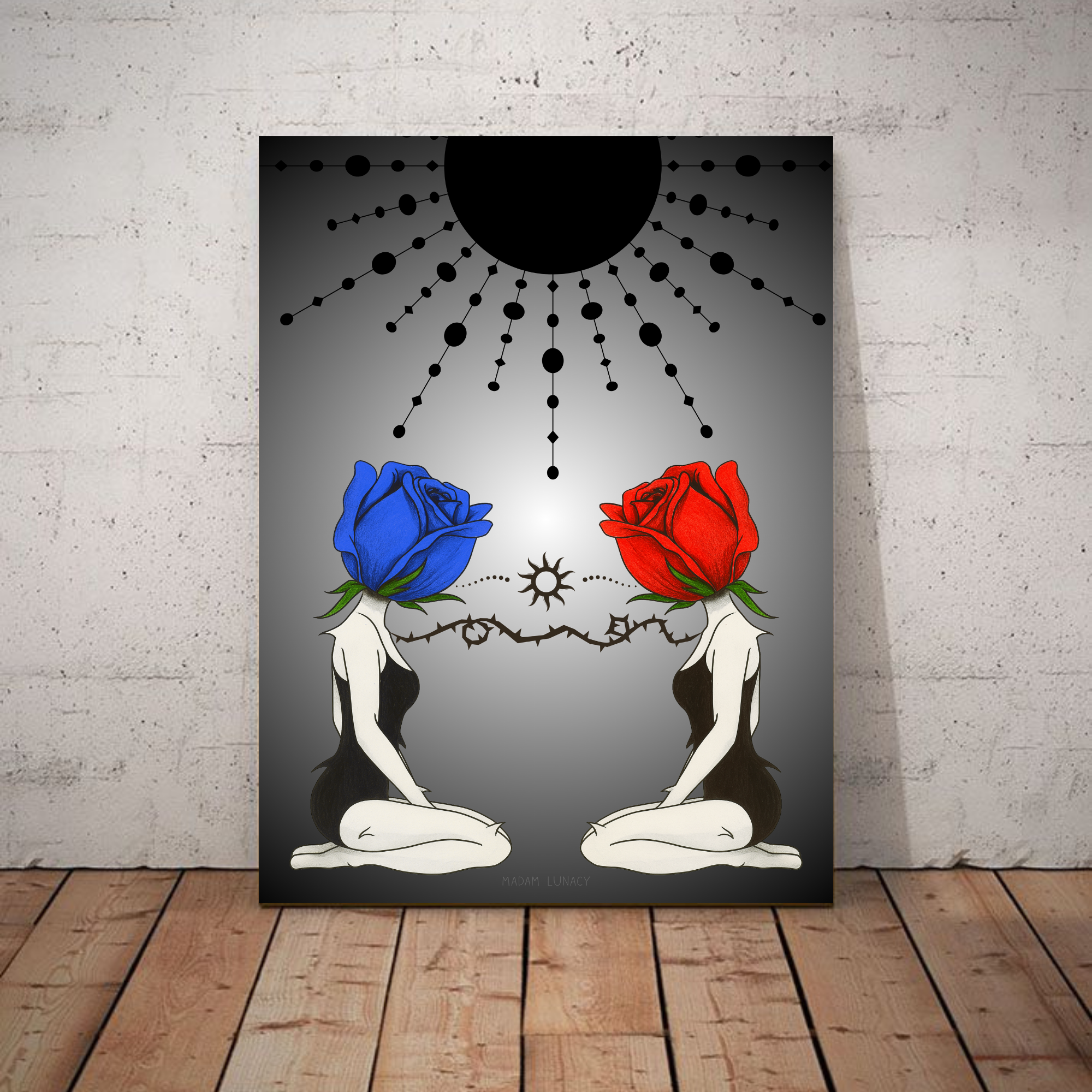 Cosmic Chemistry. Art by Madam Lunacy - ART PRINT product thumbnail image