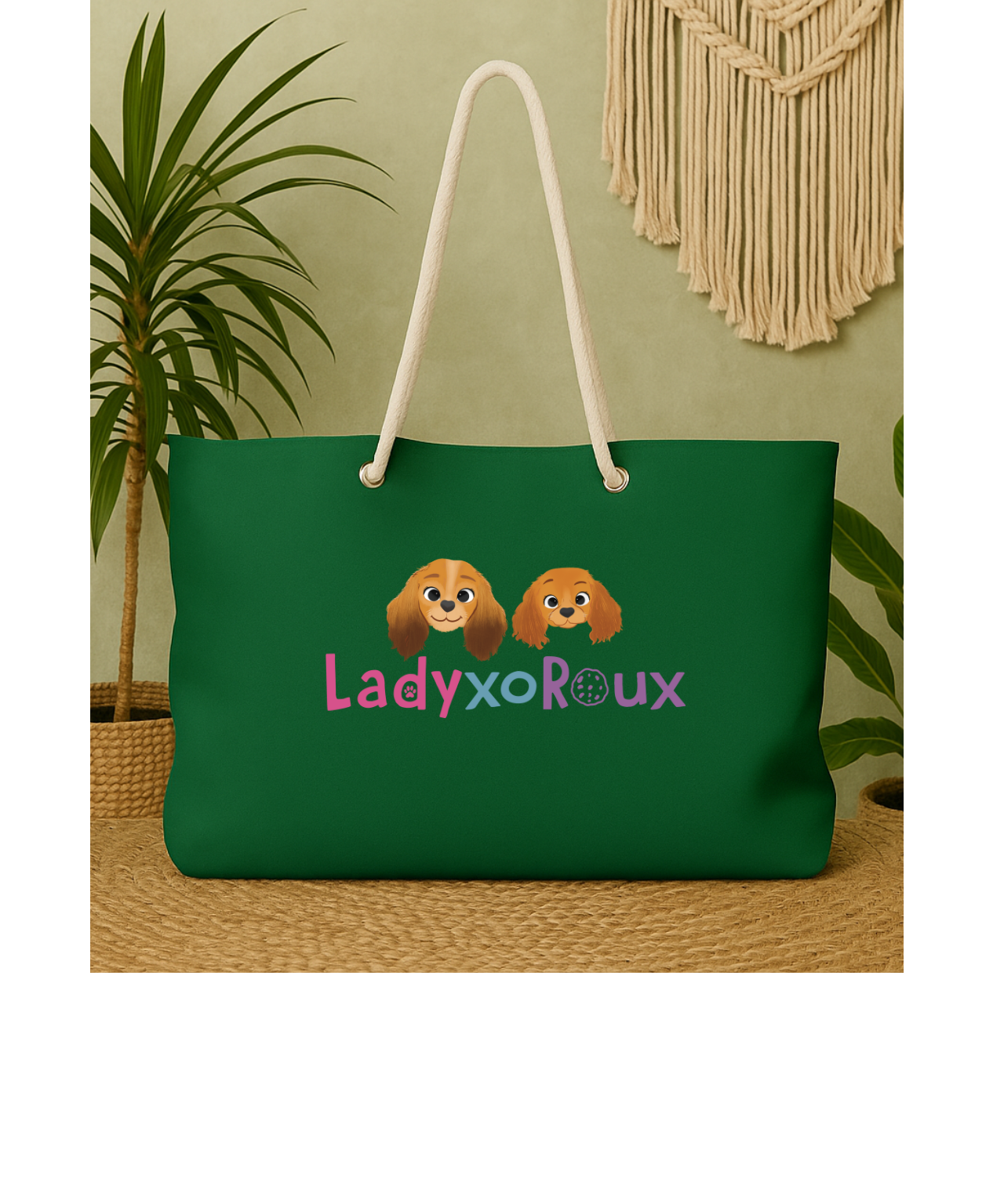 Lady XO Roux Weekender- Green product thumbnail image Lady XO Roux Weekender- Green product thumbnail image