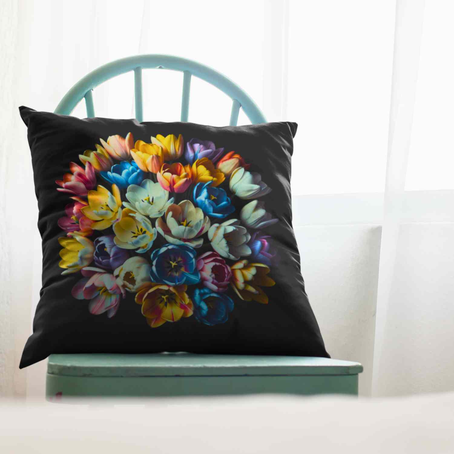 Floral Dream Pillowcase - Decorative Cushion Cover, Flower Print Decor, Cozy Home Accent, Gift for Friends, Spring Decor product thumbnail image