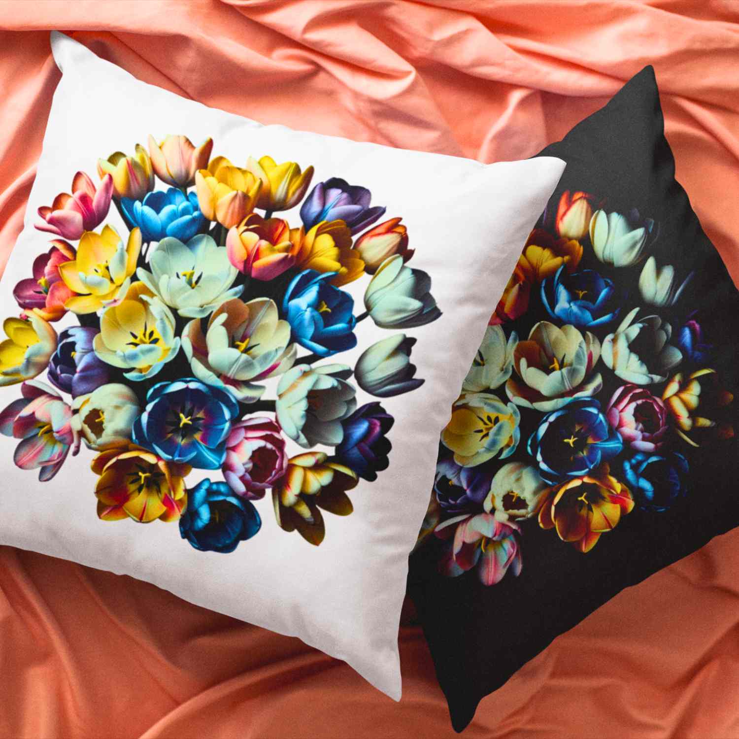 Floral Dream Pillowcase - Decorative Cushion Cover, Flower Print Decor, Cozy Home Accent, Gift for Friends, Spring Decor product thumbnail image