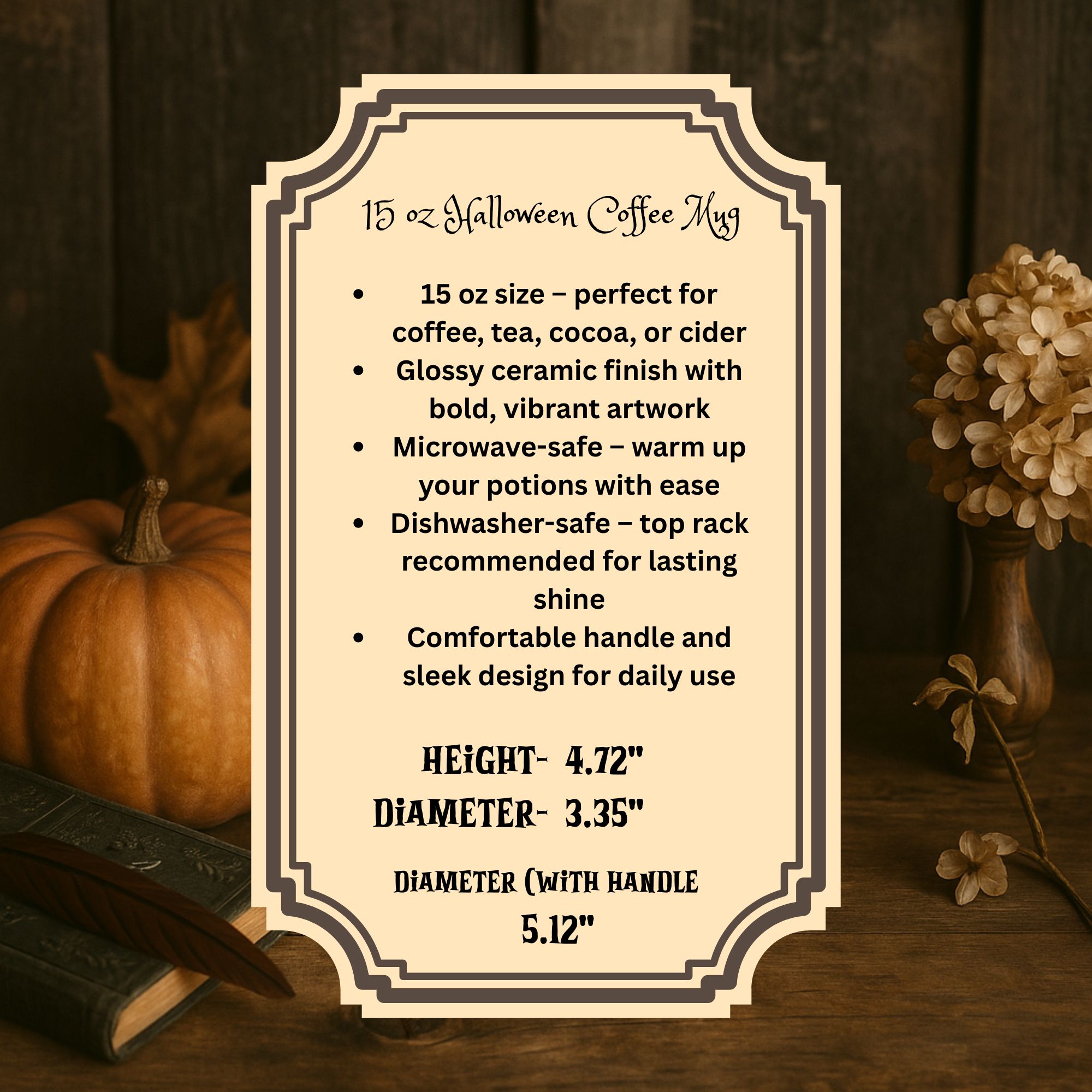 Just waiting for Halloween Mug product thumbnail image