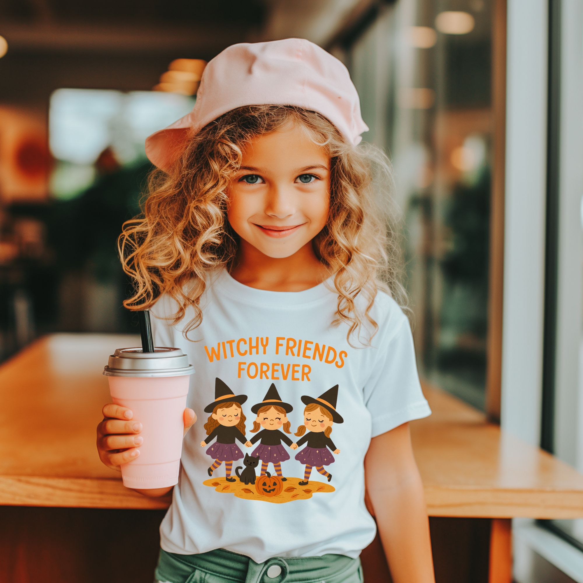 Kids Tee - Witchy Friends Kids Tee product thumbnail image