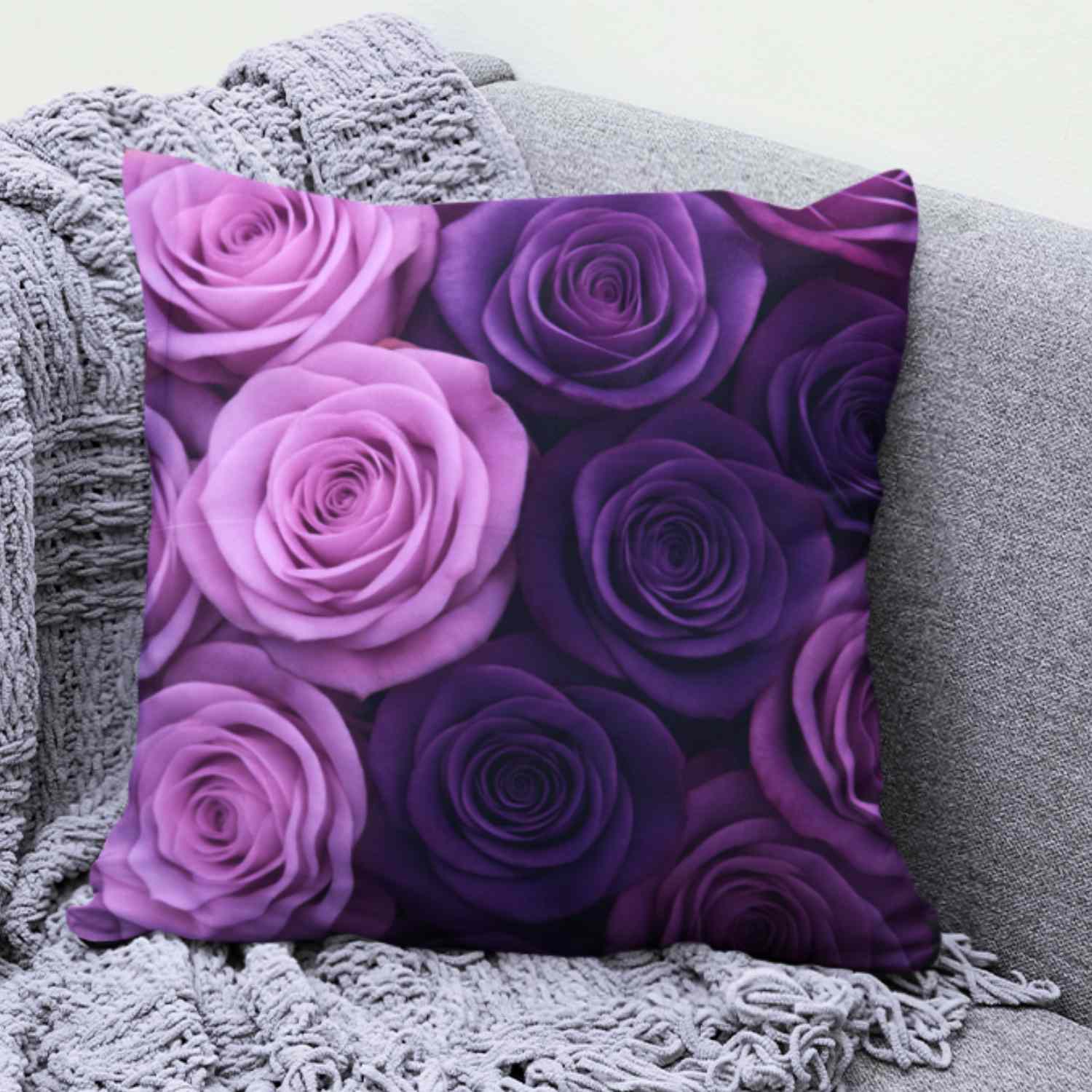 Romantic Rose Floral Pillowcase, Elegant Home Decor, Gift for Her, Cushion Cover, Valentine's Day Decoration, Throw Pillow Romantic Rose Floral Pillowcase, Elegant Home Decor, Gift for Her, Cushion Cover, Valentine's Day Decoration, Throw Pillow