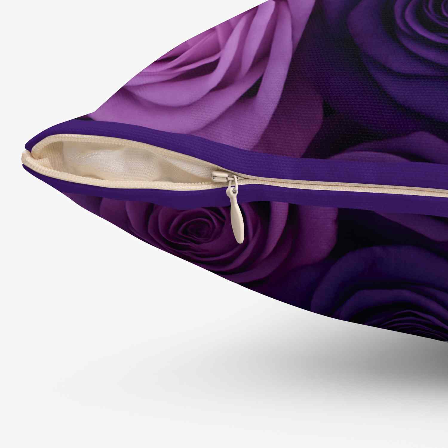 Romantic Rose Floral Pillowcase, Elegant Home Decor, Gift for Her, Cushion Cover, Valentine's Day Decoration, Throw Pillow product thumbnail image