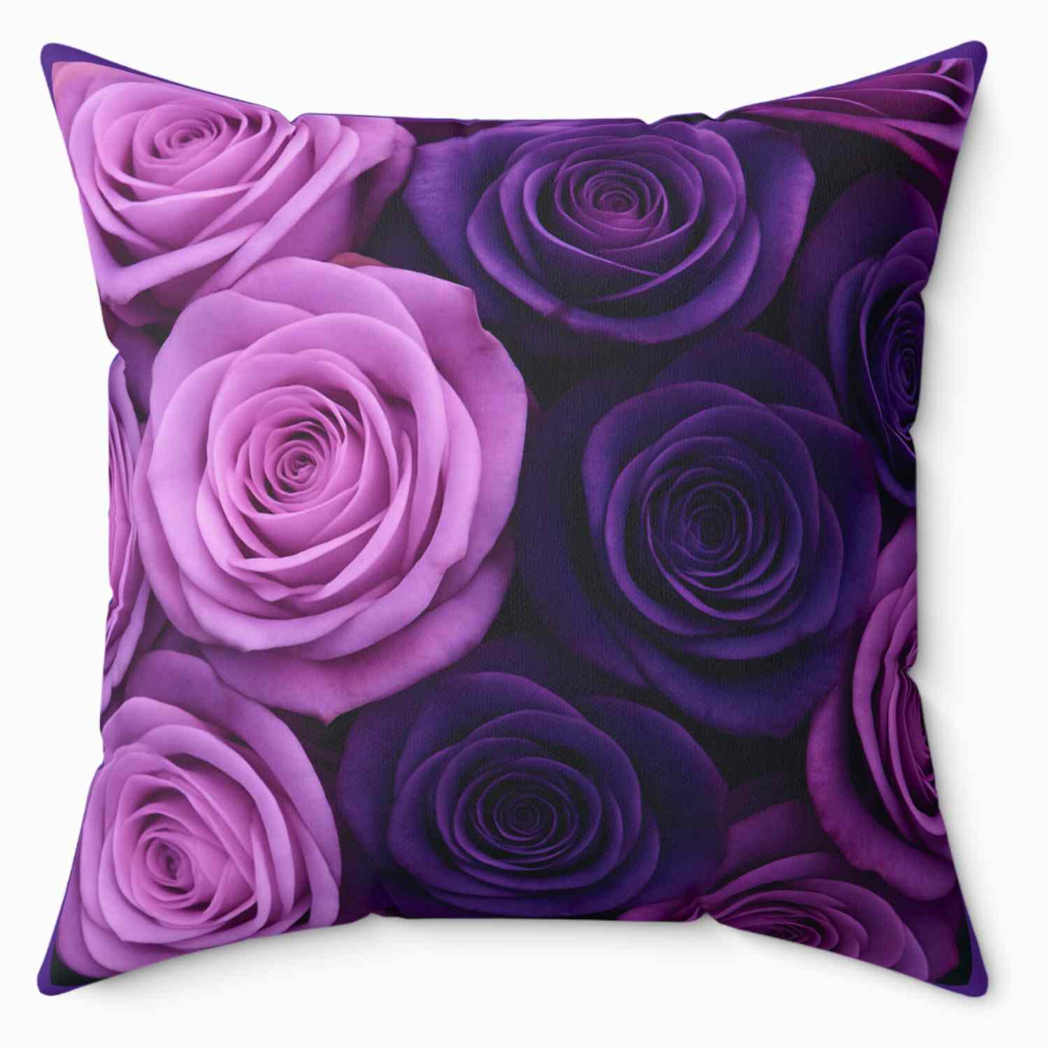 Romantic Rose Floral Pillowcase, Elegant Home Decor, Gift for Her, Cushion Cover, Valentine's Day Decoration, Throw Pillow product thumbnail image