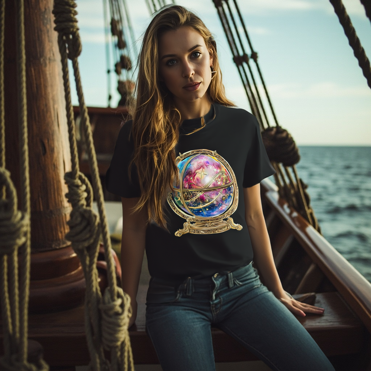 Astrolabe Tee - Unisex Jersey Short Sleeve product thumbnail image
