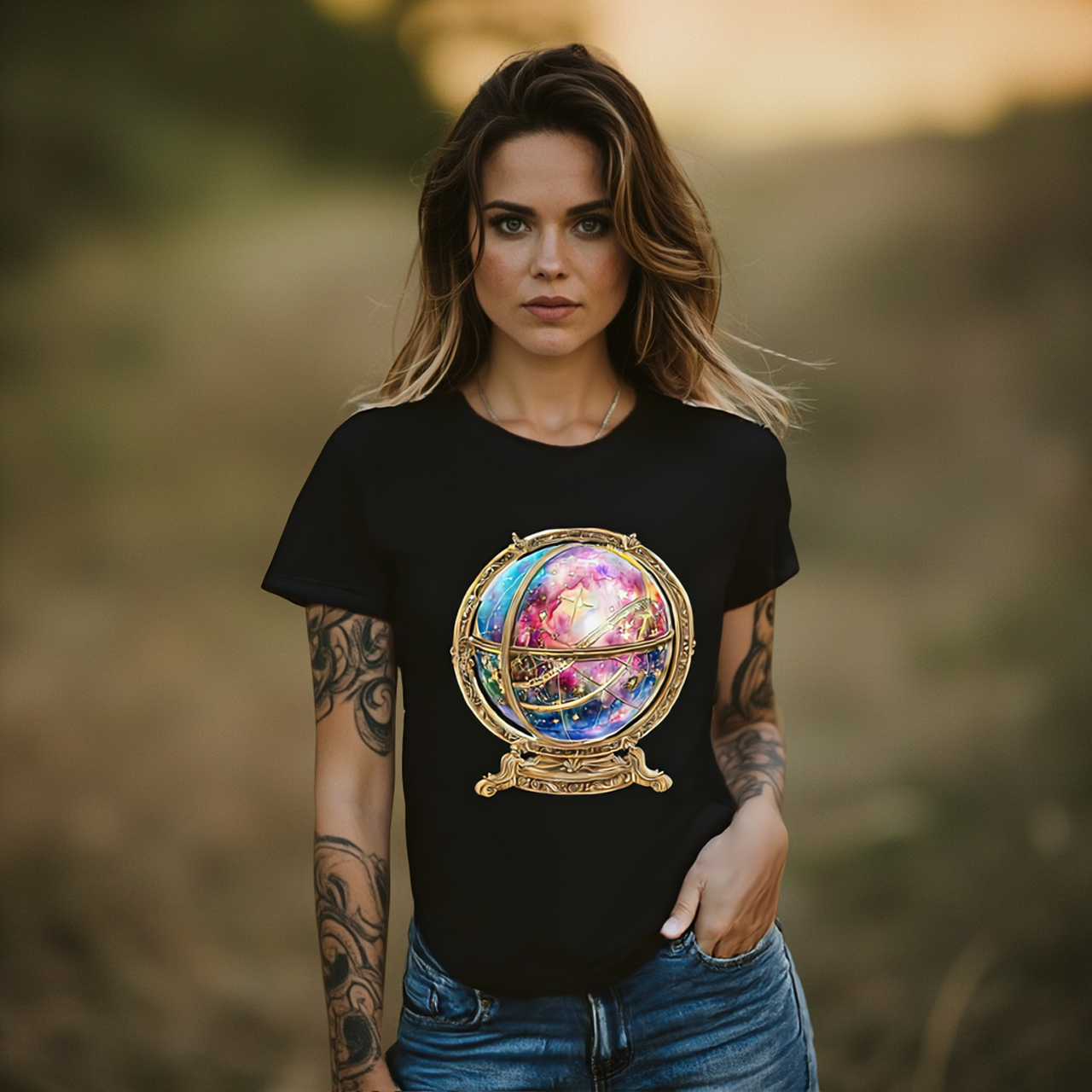 Astrolabe Tee - Unisex Jersey Short Sleeve product thumbnail image