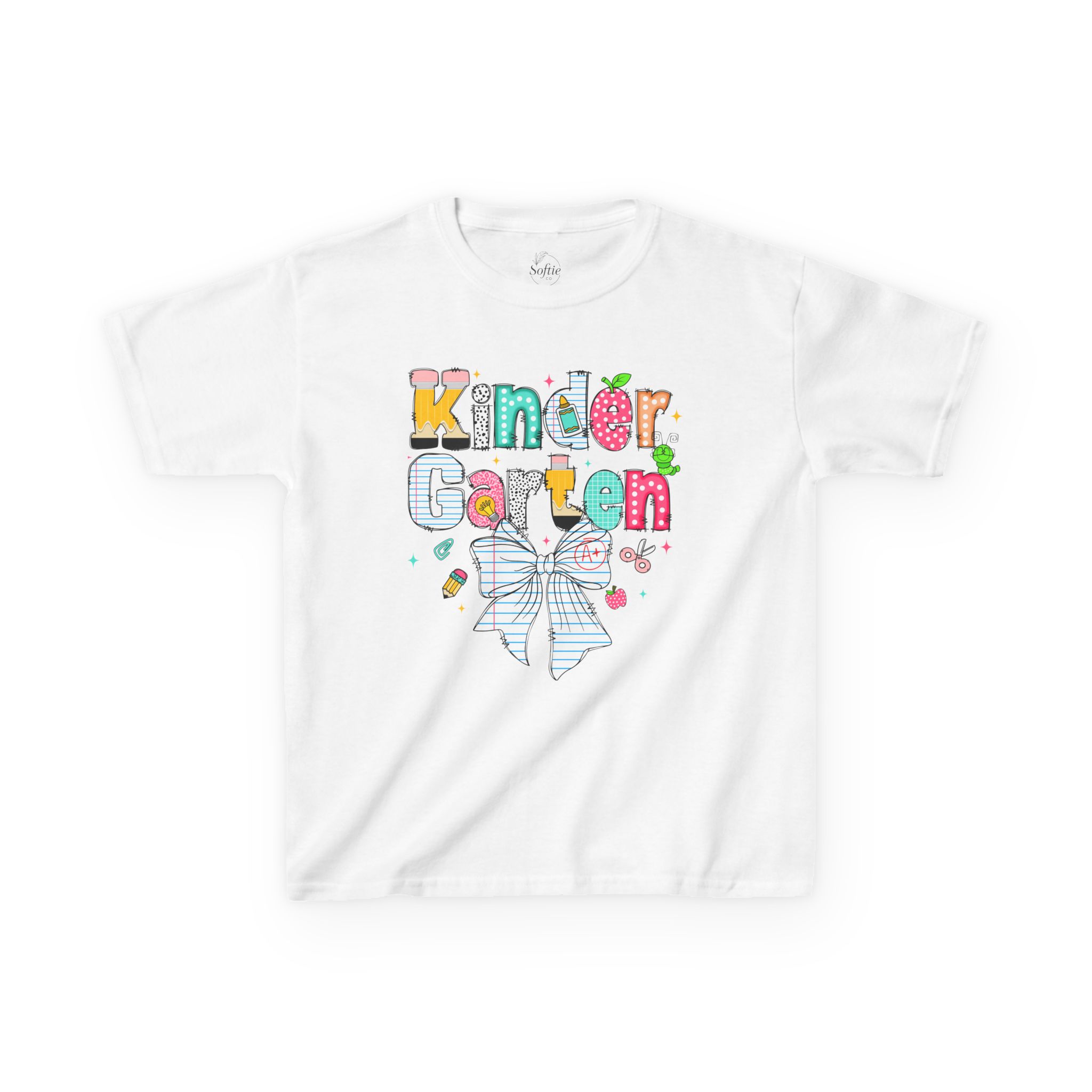 Kids Tee - Back to School Grade K-5 Bow Design product thumbnail image Kids Tee - Back to School Grade K-5 Bow Design product thumbnail image