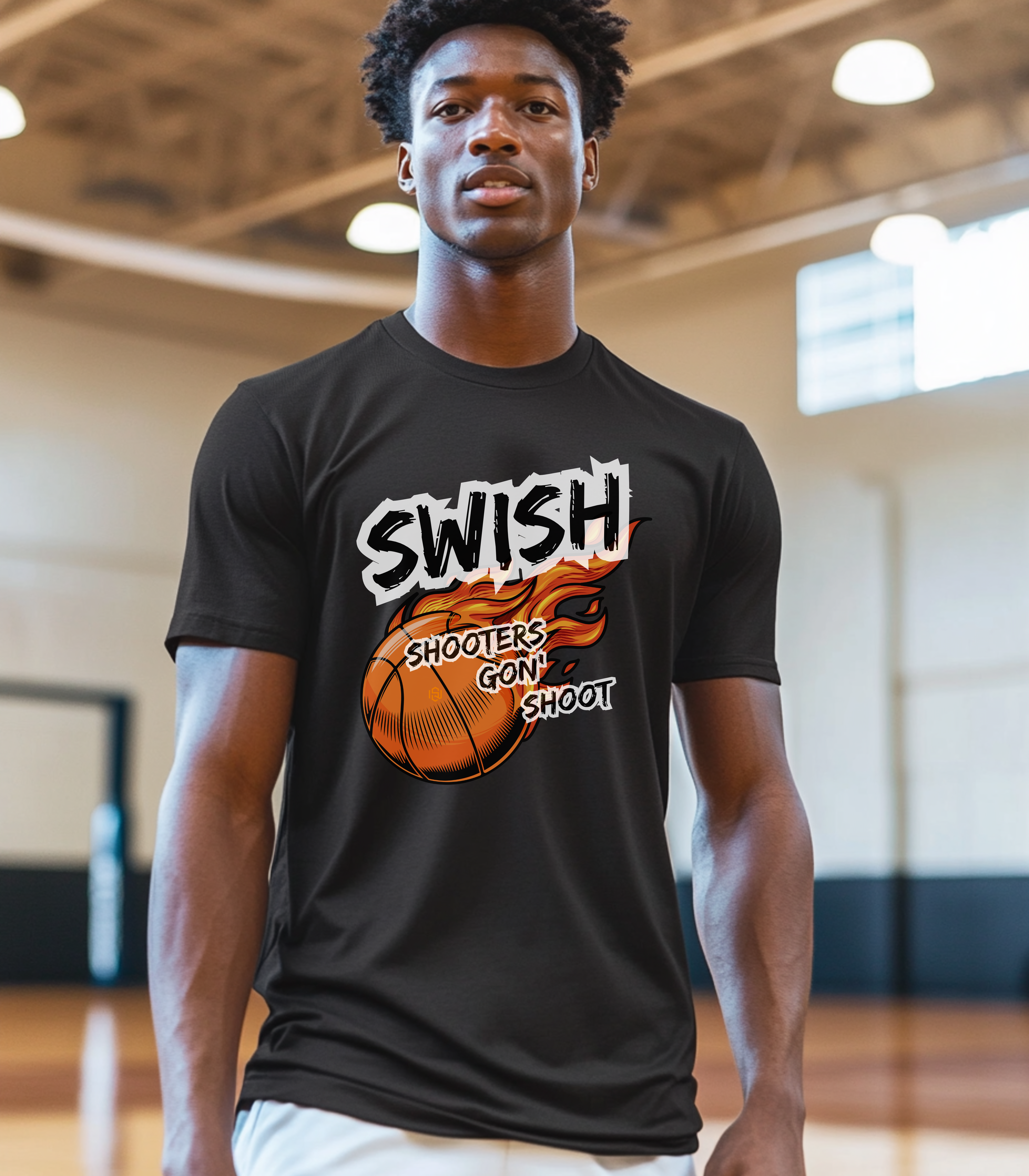 Swish Shooters Gon Shoot Basketball Graphic Tshirt, Basketball tees, Basketball Team gifts, March Madness, It's Bracket Season, Jerseys, Basketball Shirts product thumbnail image Swish Shooters Gon Shoot Basketball Graphic Tshirt, Basketball tees, Basketball Team gifts, March Madness, It's Bracket Season, Jerseys, Basketball Shirts product thumbnail image