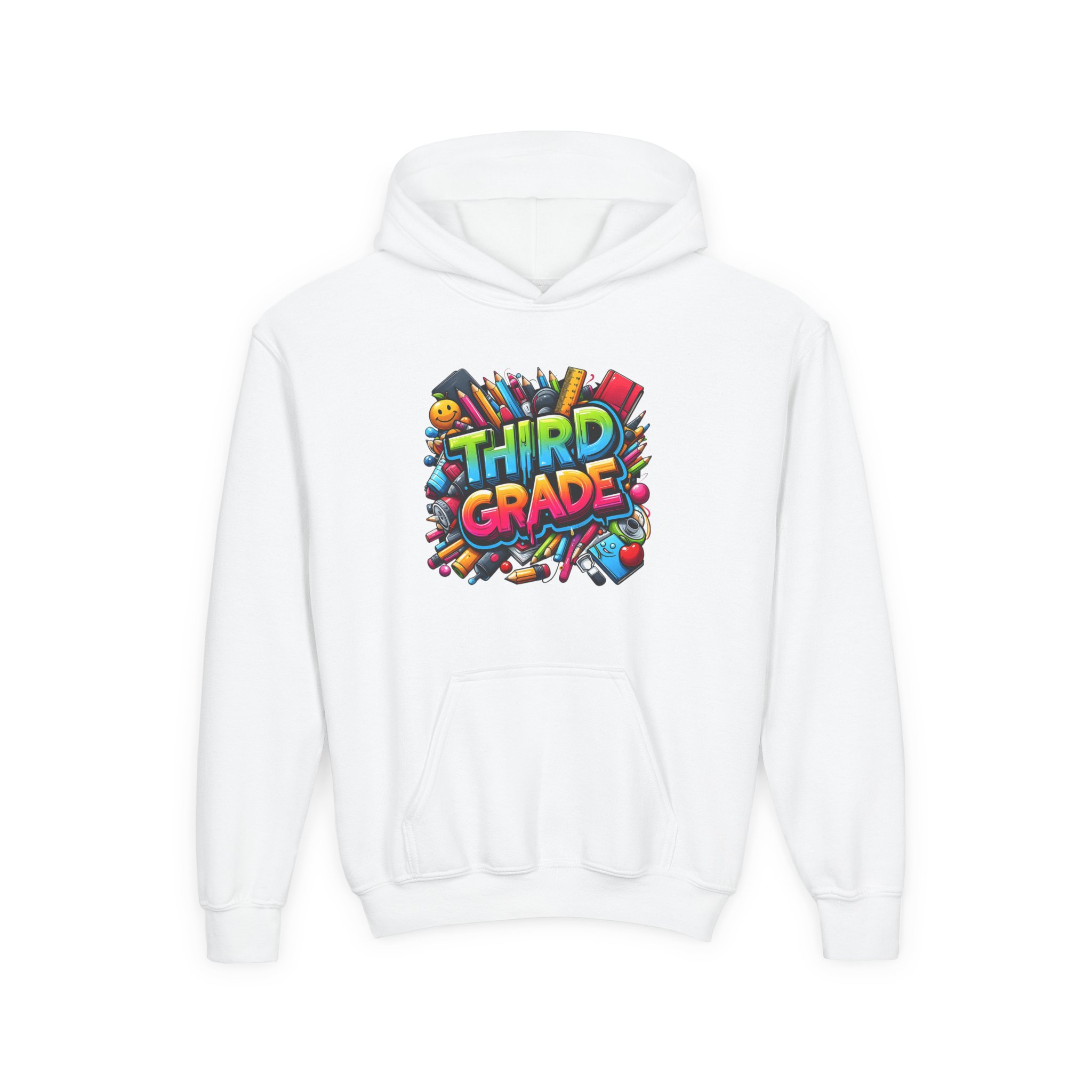 Colorful K - 5th Grade Hoodie Back to School Sweatshirt product thumbnail image Colorful K - 5th Grade Hoodie Back to School Sweatshirt product thumbnail image