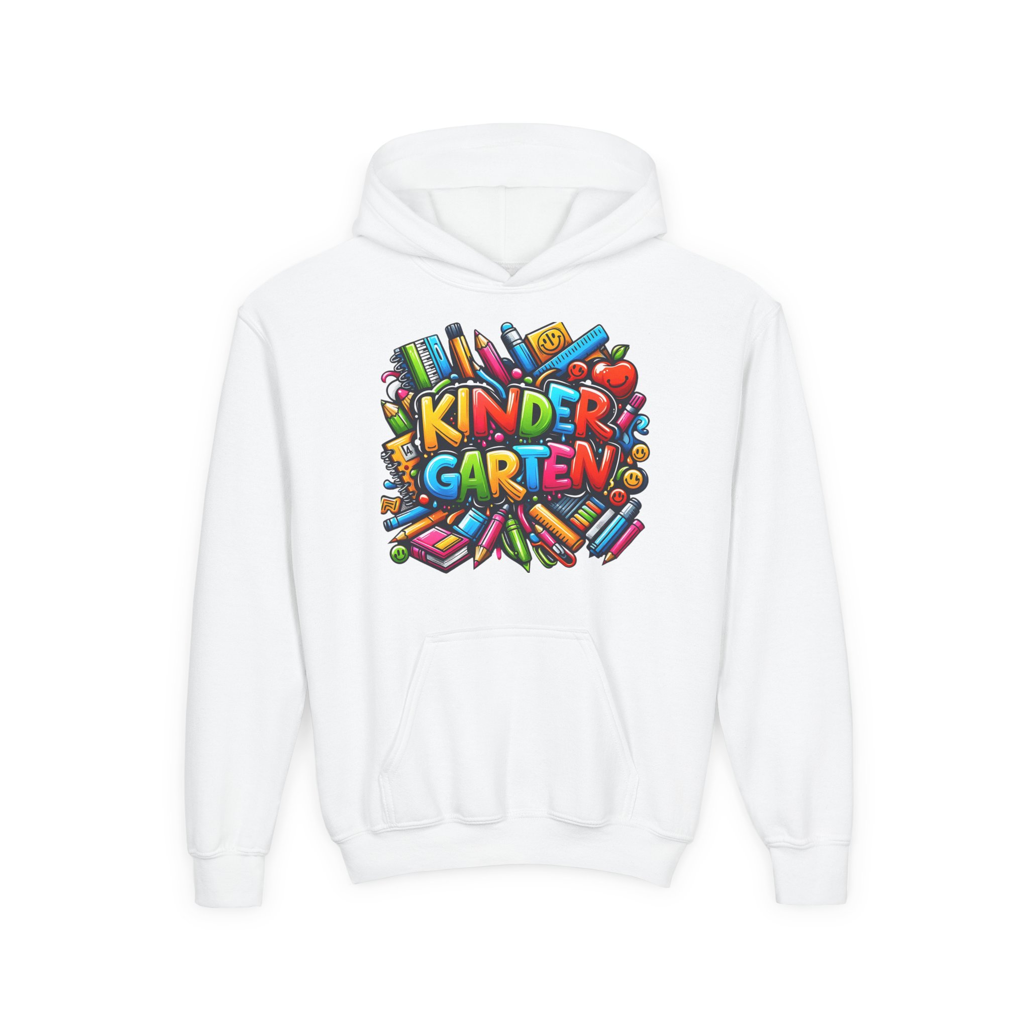 Colorful K - 5th Grade Hoodie Back to School Sweatshirt product thumbnail image Colorful K - 5th Grade Hoodie Back to School Sweatshirt product thumbnail image