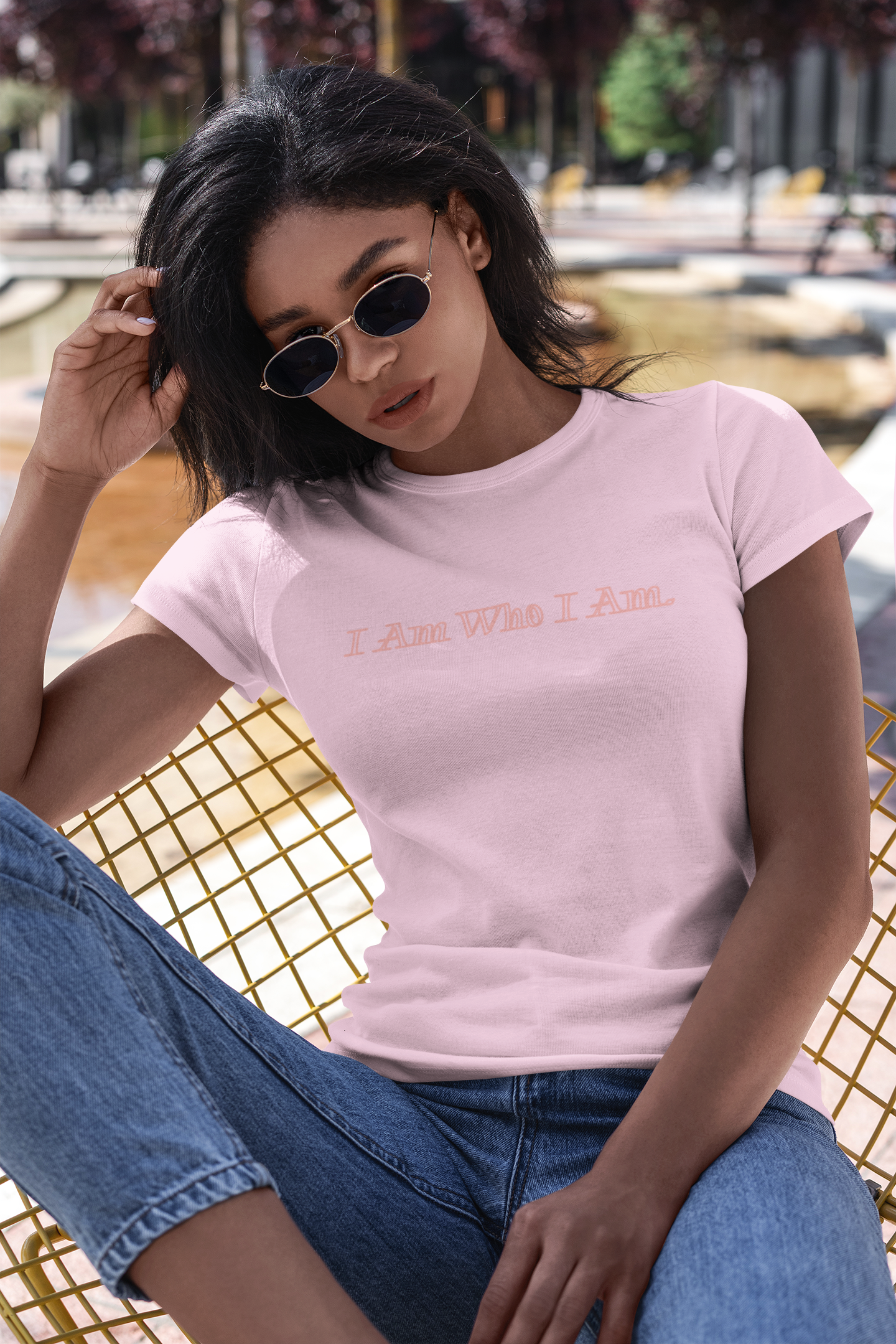 I am who I am - Empowering Women's Tee, Inspirational Apparel, Affirmation Shirt product thumbnail image I am who I am - Empowering Women's Tee, Inspirational Apparel, Affirmation Shirt product thumbnail image