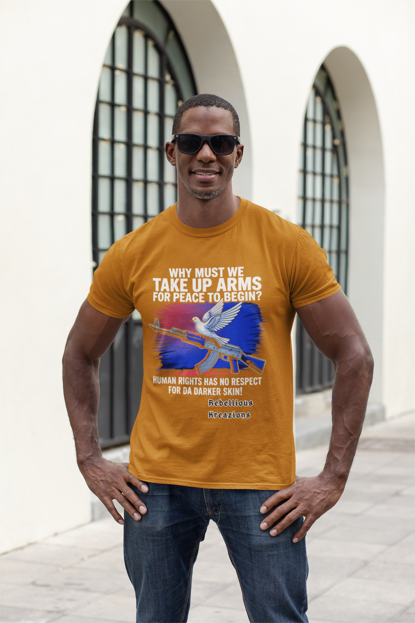 Must We Take Up Arms For Peace To Begin? Human Rights Has No Respect For Da Darker Skin! 