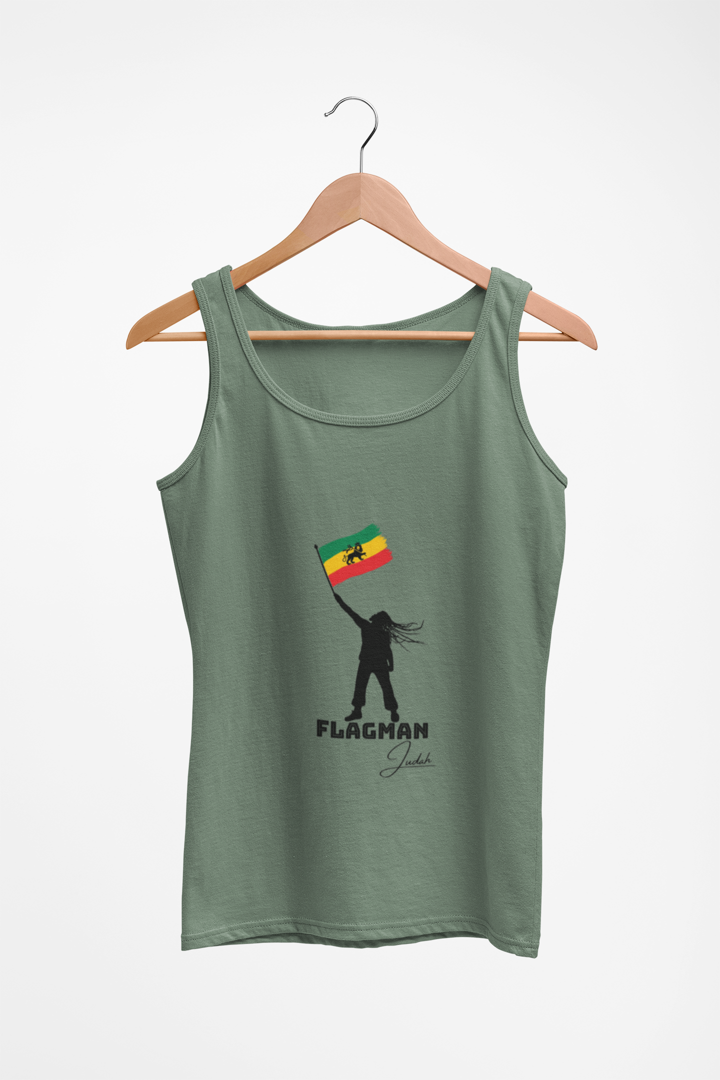 HENOK's Flagman Judah- Tank Top , Celebrate Culture, Casual Summer Wear, Music Festival Style, Unisex Fashion Statement product thumbnail image HENOK's Flagman Judah- Tank Top , Celebrate Culture, Casual Summer Wear, Music Festival Style, Unisex Fashion Statement product thumbnail image