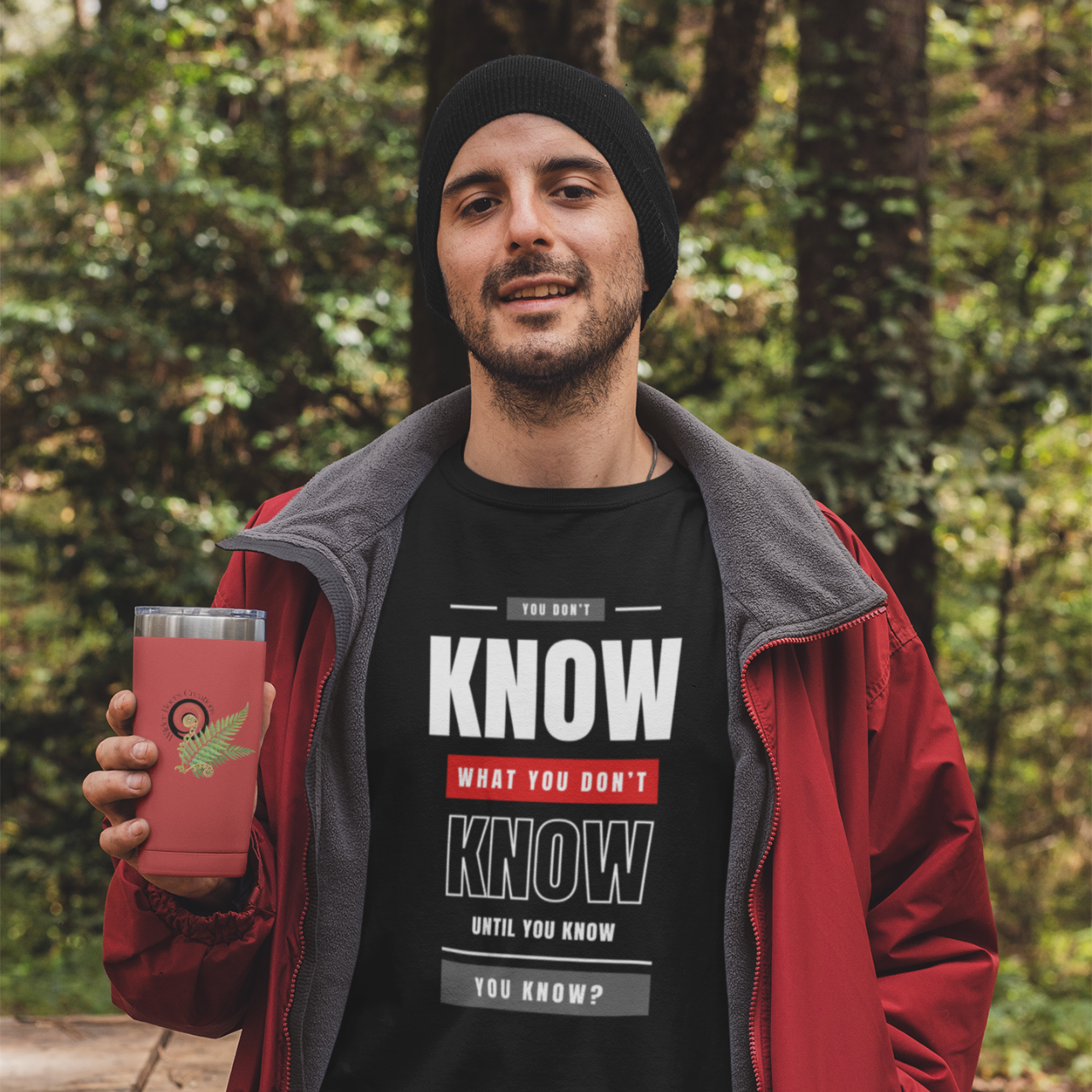 "You Don’t Know What You Don’t Know" Unisex Tee – Embrace the Curiosity product thumbnail image "You Don’t Know What You Don’t Know" Unisex Tee – Embrace the Curiosity product thumbnail image