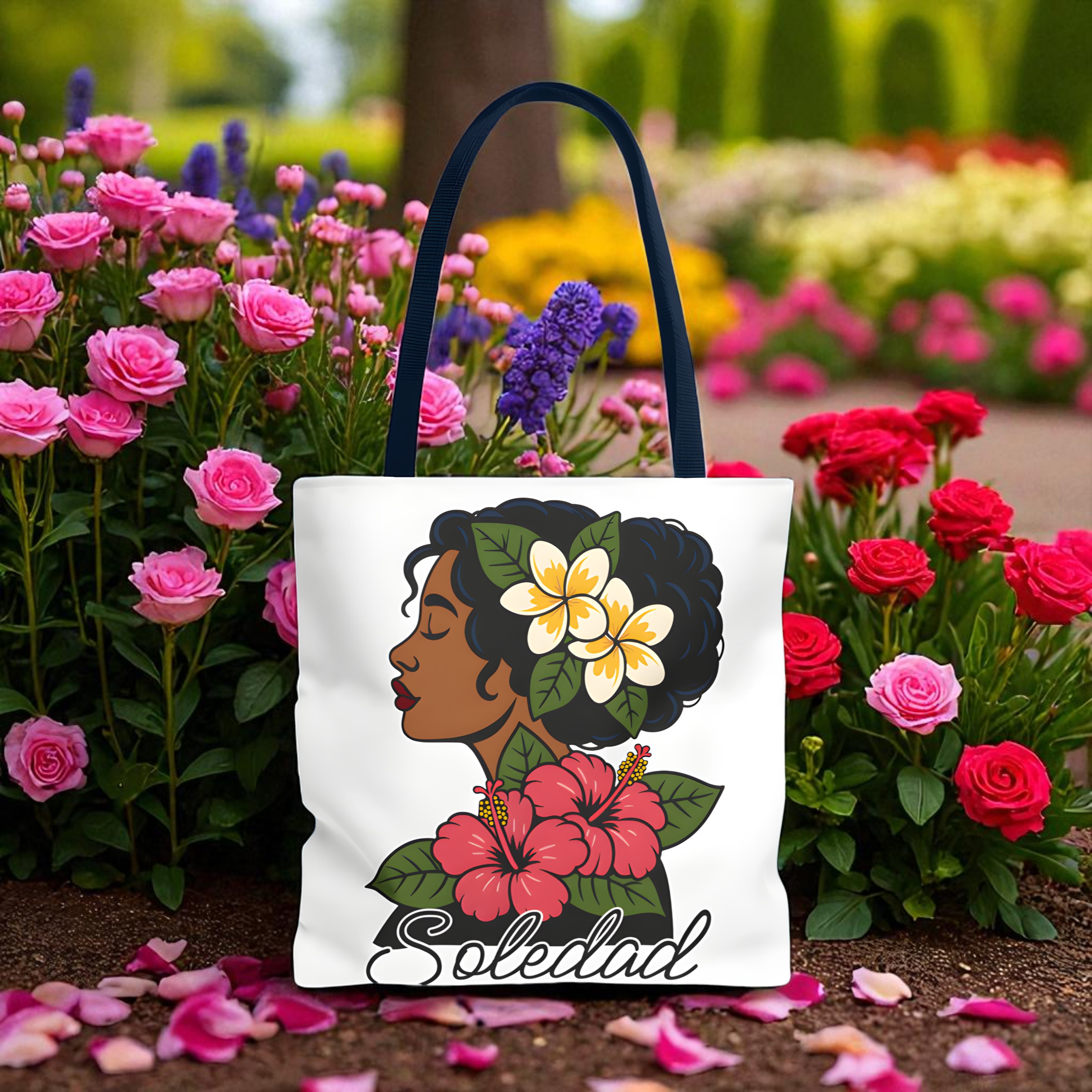 Soledad Floral Tote Bag, Bohemian Bag, Beach Tote, Stylish Gift, Eco-Friendly Bag, Summer Accessory, Travel Companion product thumbnail image Soledad Floral Tote Bag, Bohemian Bag, Beach Tote, Stylish Gift, Eco-Friendly Bag, Summer Accessory, Travel Companion product thumbnail image