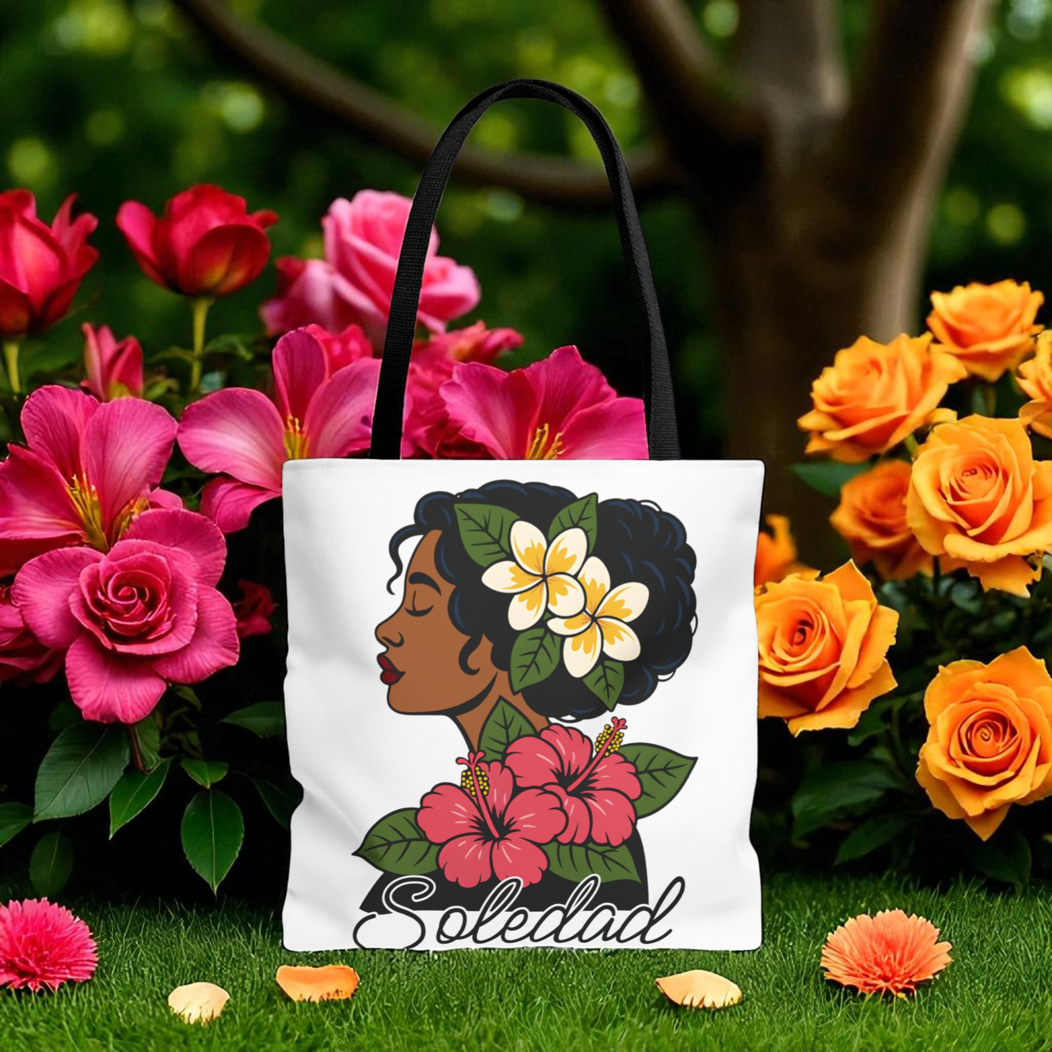 Soledad Floral Tote Bag, Bohemian Bag, Beach Tote, Stylish Gift, Eco-Friendly Bag, Summer Accessory, Travel Companion product thumbnail image Soledad Floral Tote Bag, Bohemian Bag, Beach Tote, Stylish Gift, Eco-Friendly Bag, Summer Accessory, Travel Companion product thumbnail image
