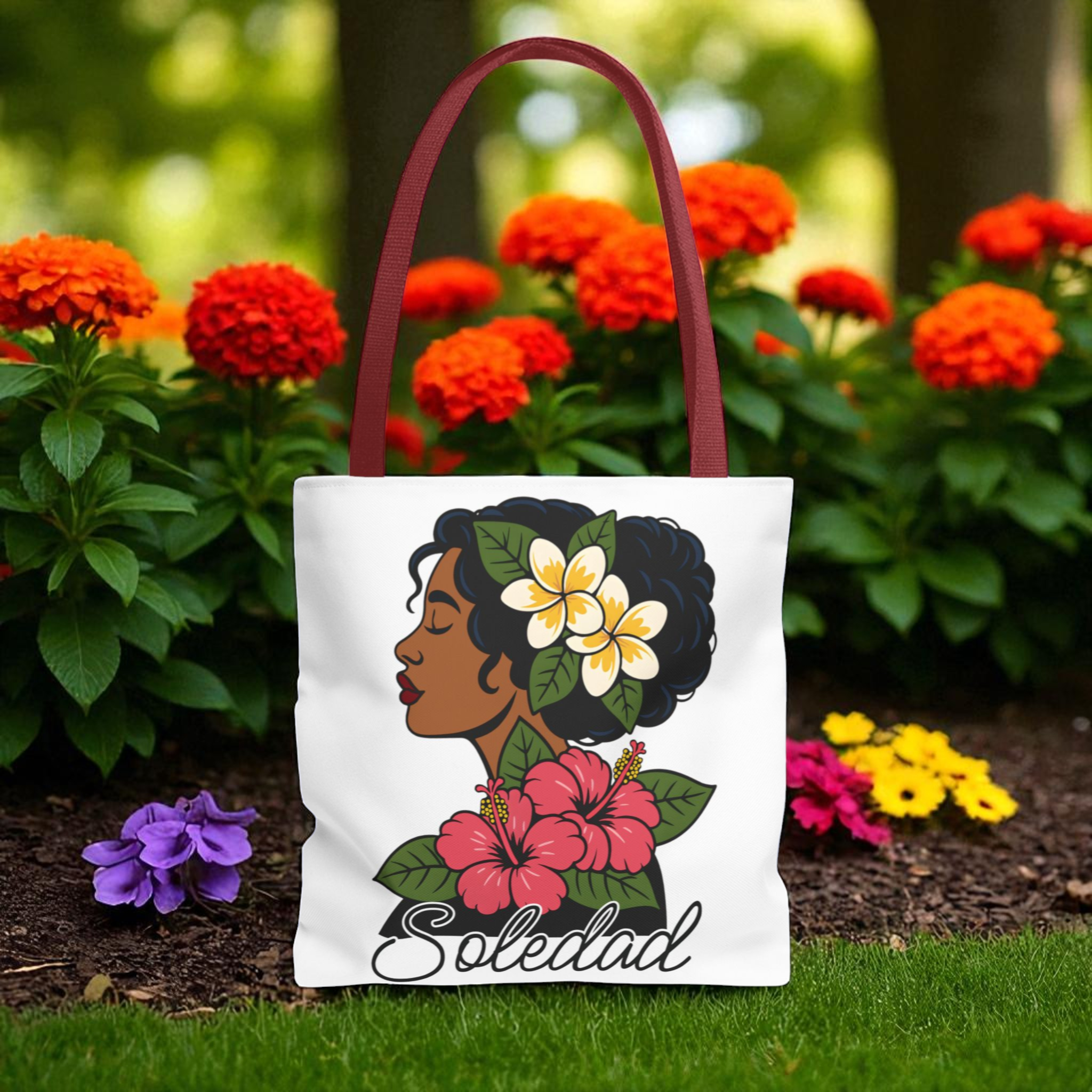 Soledad Floral Tote Bag, Bohemian Bag, Beach Tote, Stylish Gift, Eco-Friendly Bag, Summer Accessory, Travel Companion product thumbnail image Soledad Floral Tote Bag, Bohemian Bag, Beach Tote, Stylish Gift, Eco-Friendly Bag, Summer Accessory, Travel Companion product thumbnail image
