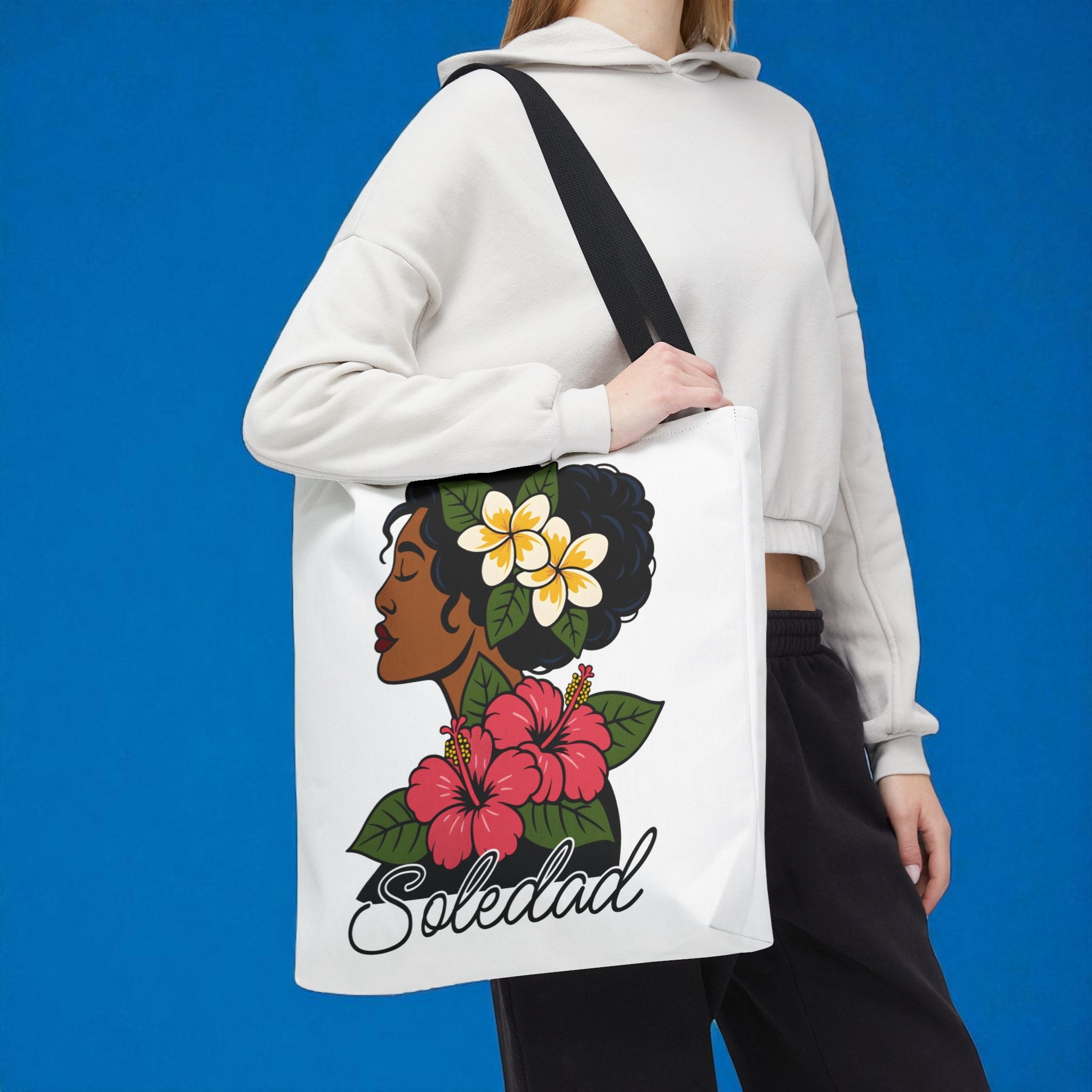 Soledad Floral Tote Bag, Bohemian Bag, Beach Tote, Stylish Gift, Eco-Friendly Bag, Summer Accessory, Travel Companion product thumbnail image Soledad Floral Tote Bag, Bohemian Bag, Beach Tote, Stylish Gift, Eco-Friendly Bag, Summer Accessory, Travel Companion product thumbnail image