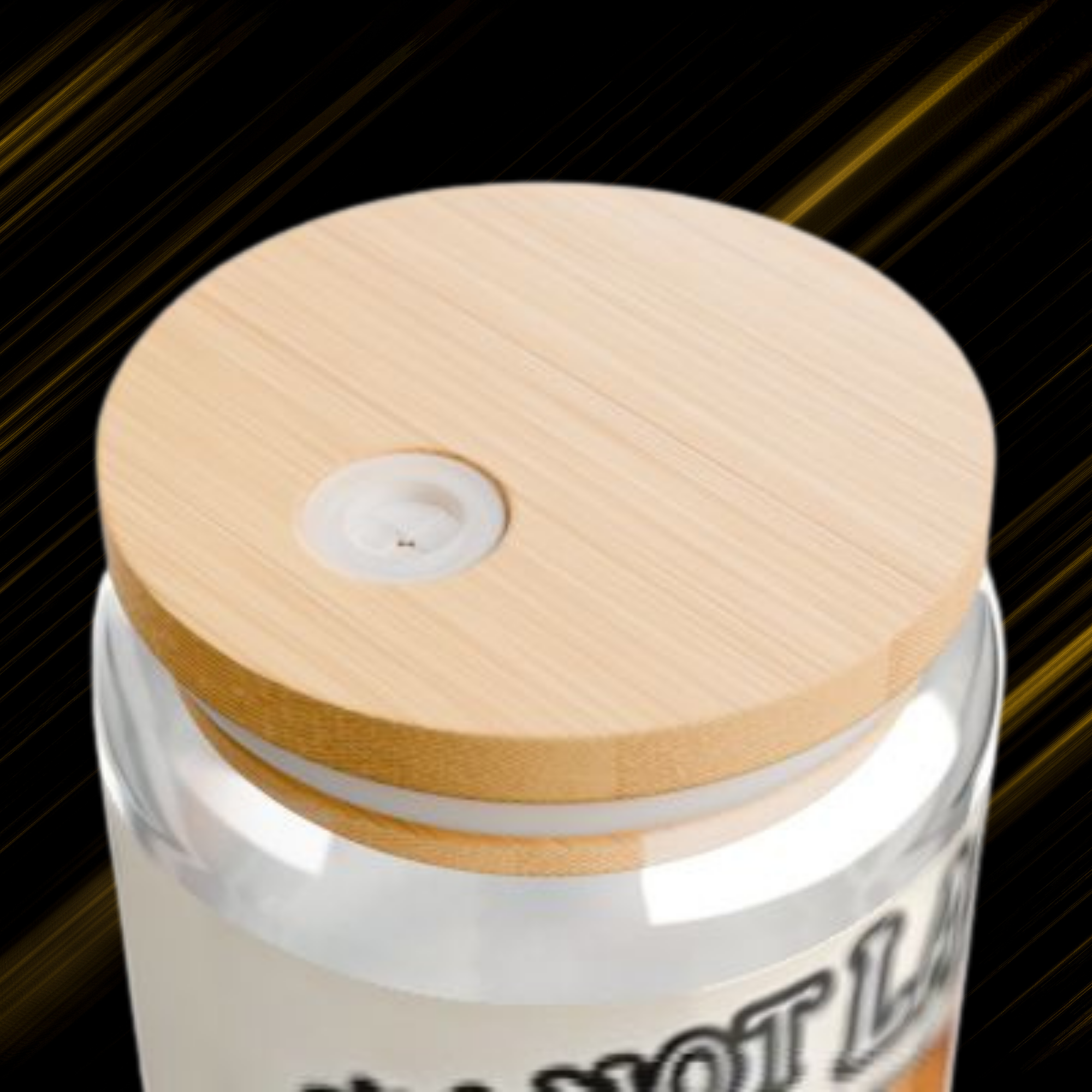 Funny Cat Glass Tumbler Im Not Lazy Im in Energy Saving Mode | 16oz Sipper Cup with Bamboo Lid And Straw | Cute Gift for Cat Lovers product thumbnail image