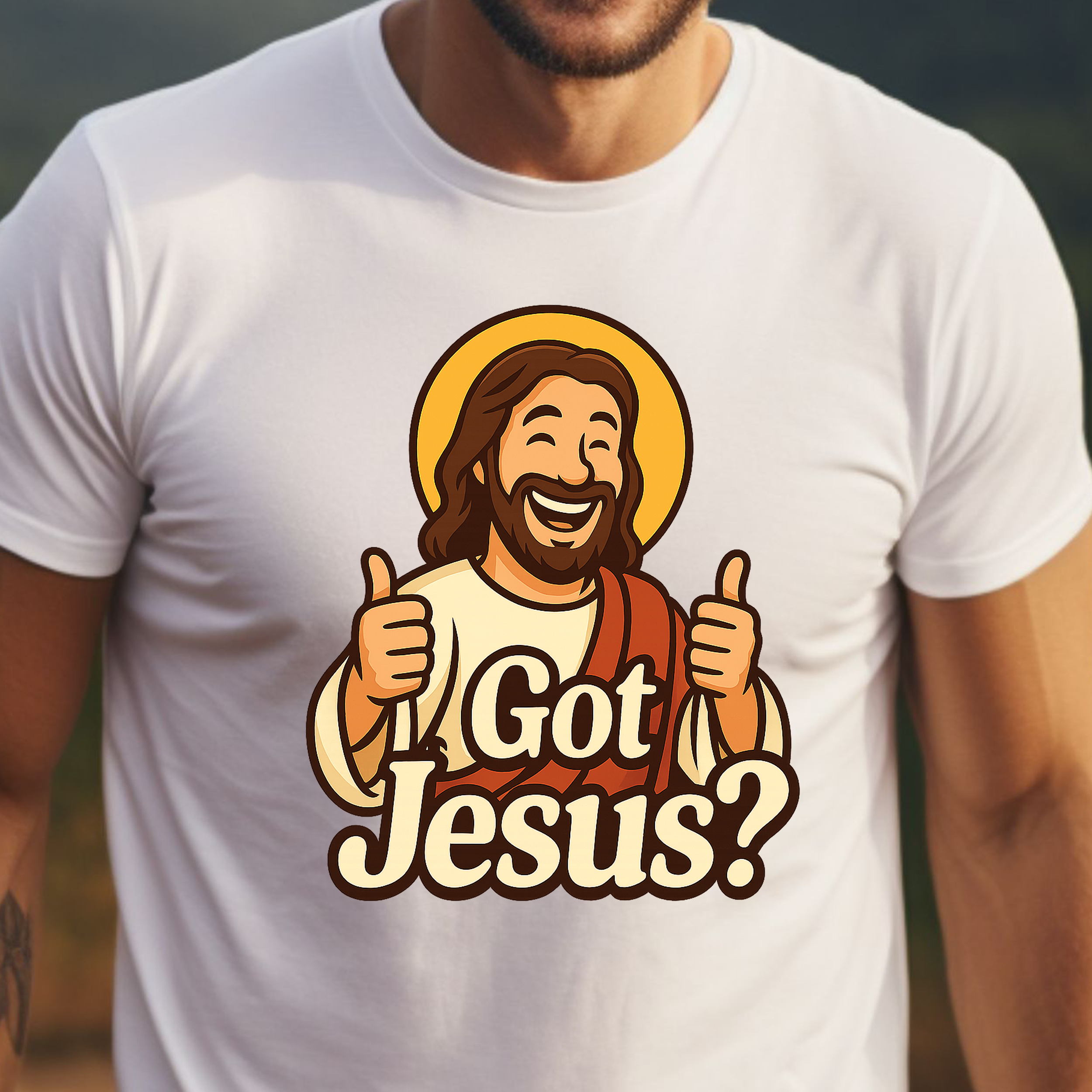 Got Jesus? - Men's Christian T-shirt product thumbnail image Got Jesus? - Men's Christian T-shirt product thumbnail image