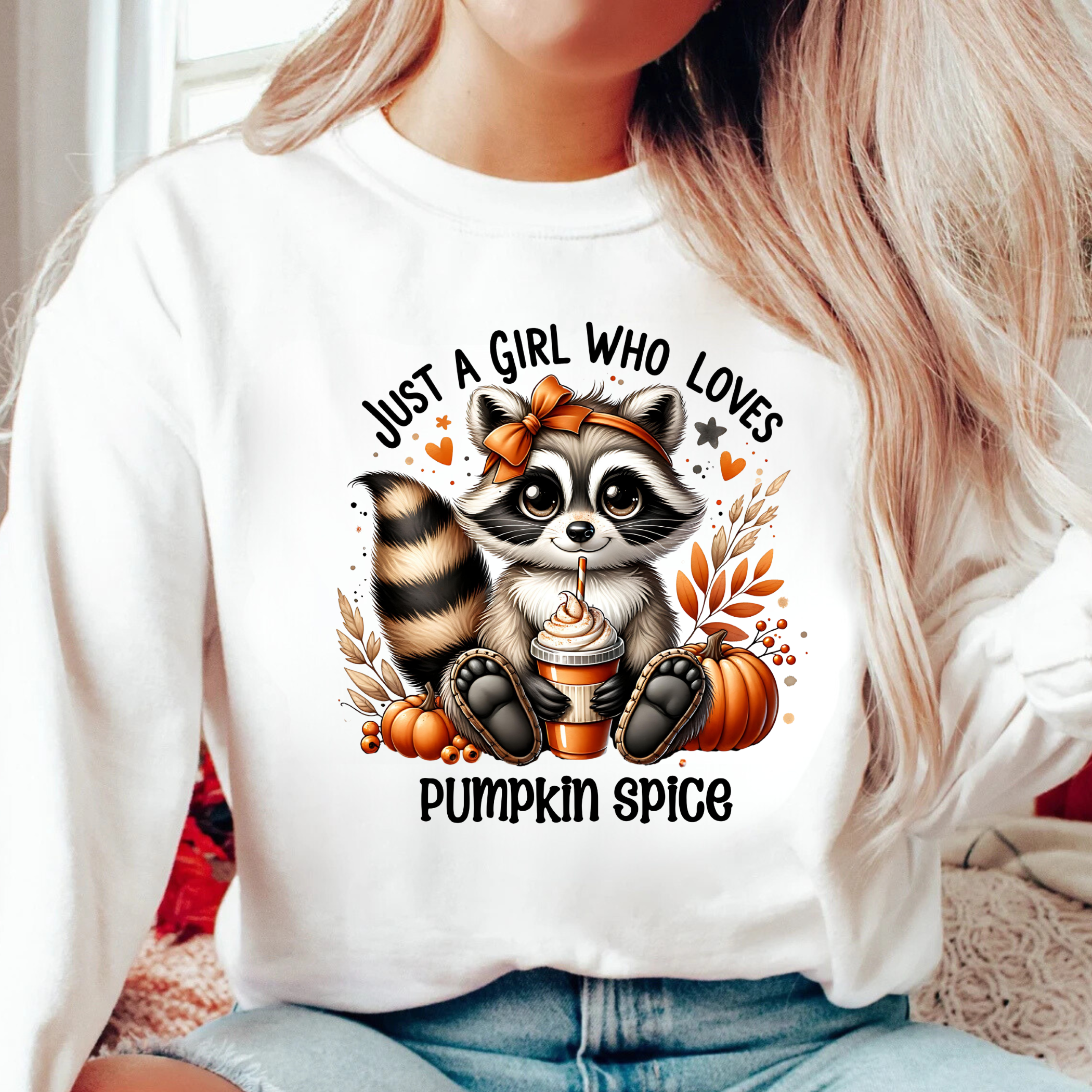 Cute Pumpkin Spice Personalized Sweatshirt, Cozy Fall Apparel, Personalized Gift, Halloween Fashion, Autumn Vibe, Unisex Crewneck