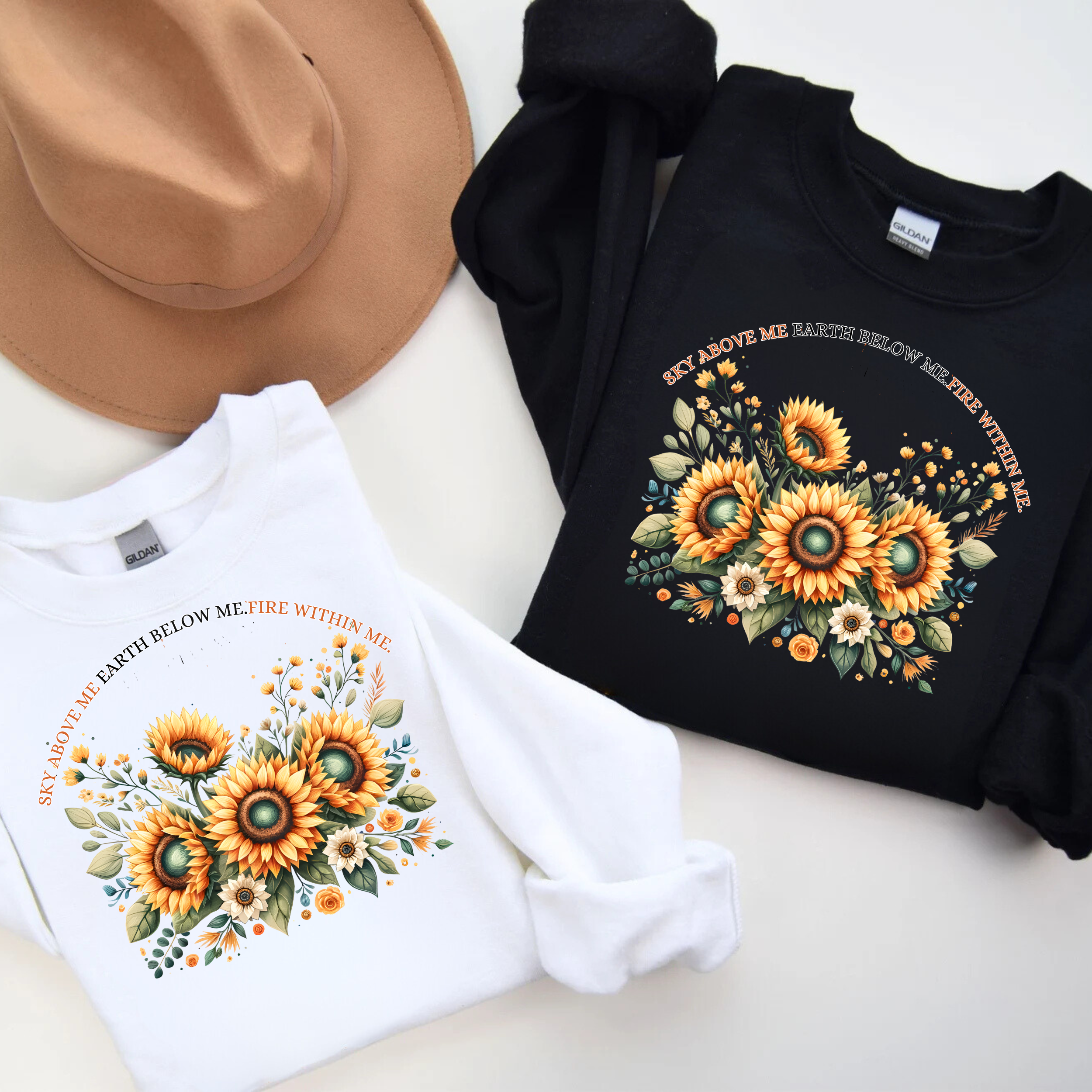 Sunflower Serenity Unisex Tee | Floral Print T-Shirt, Summer Style, Cute Gift for Her, Relaxed Fashion, Nature Lovers product thumbnail image