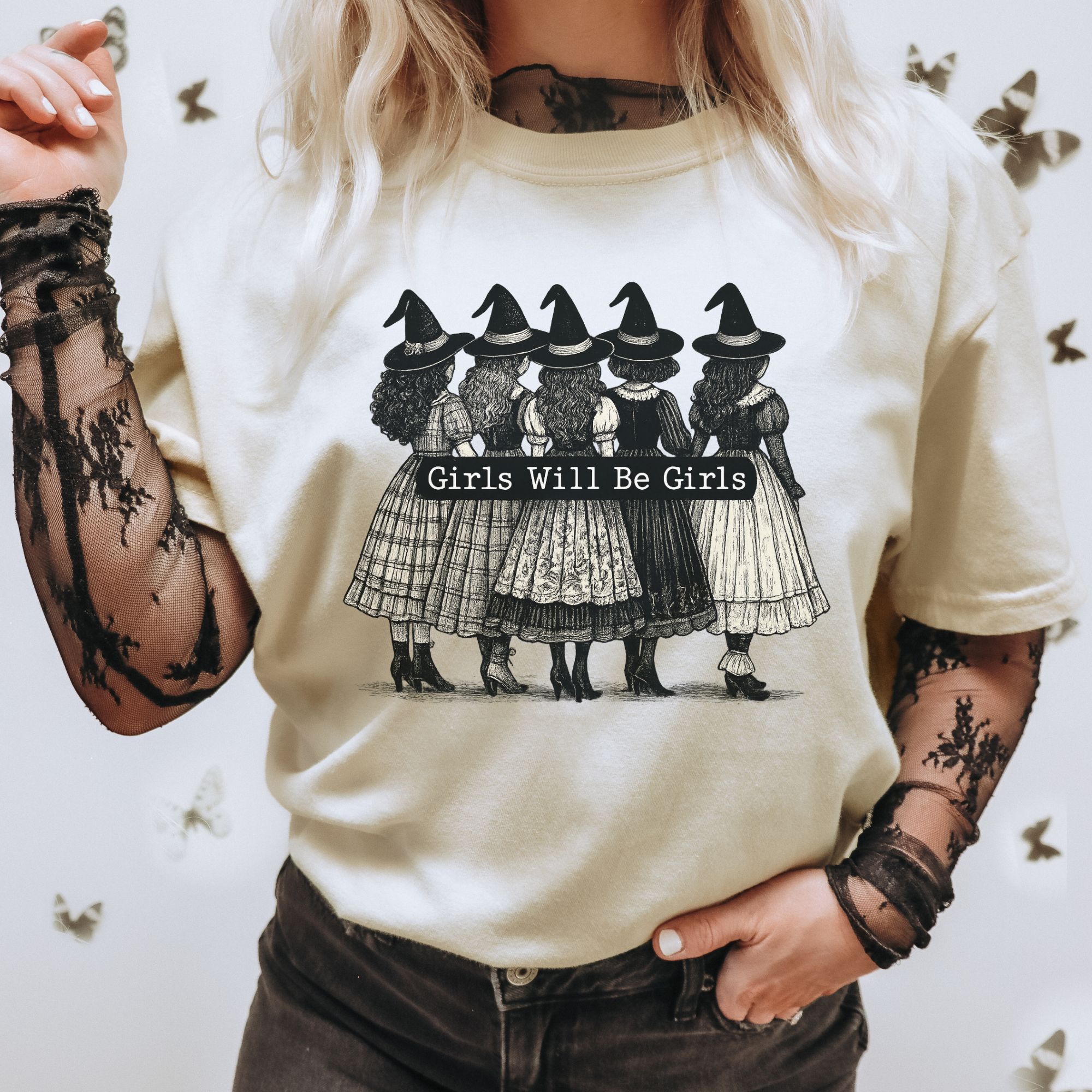 Witch Girls will be Girls T-shirt