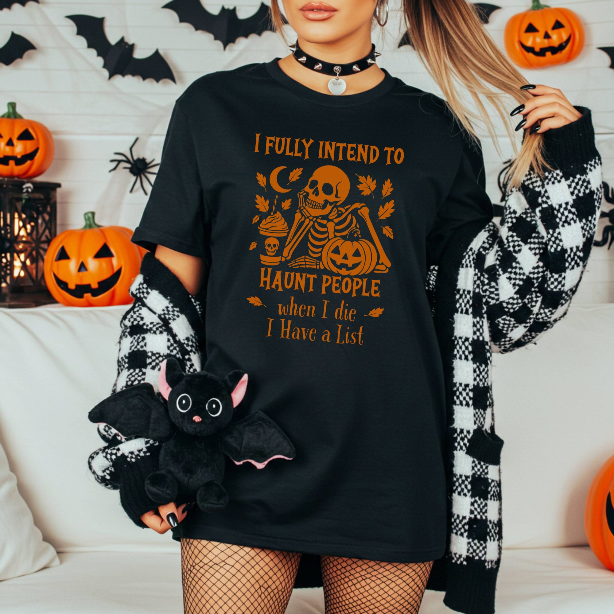 Funny Skeleton Halloween T-Shirt  product thumbnail image