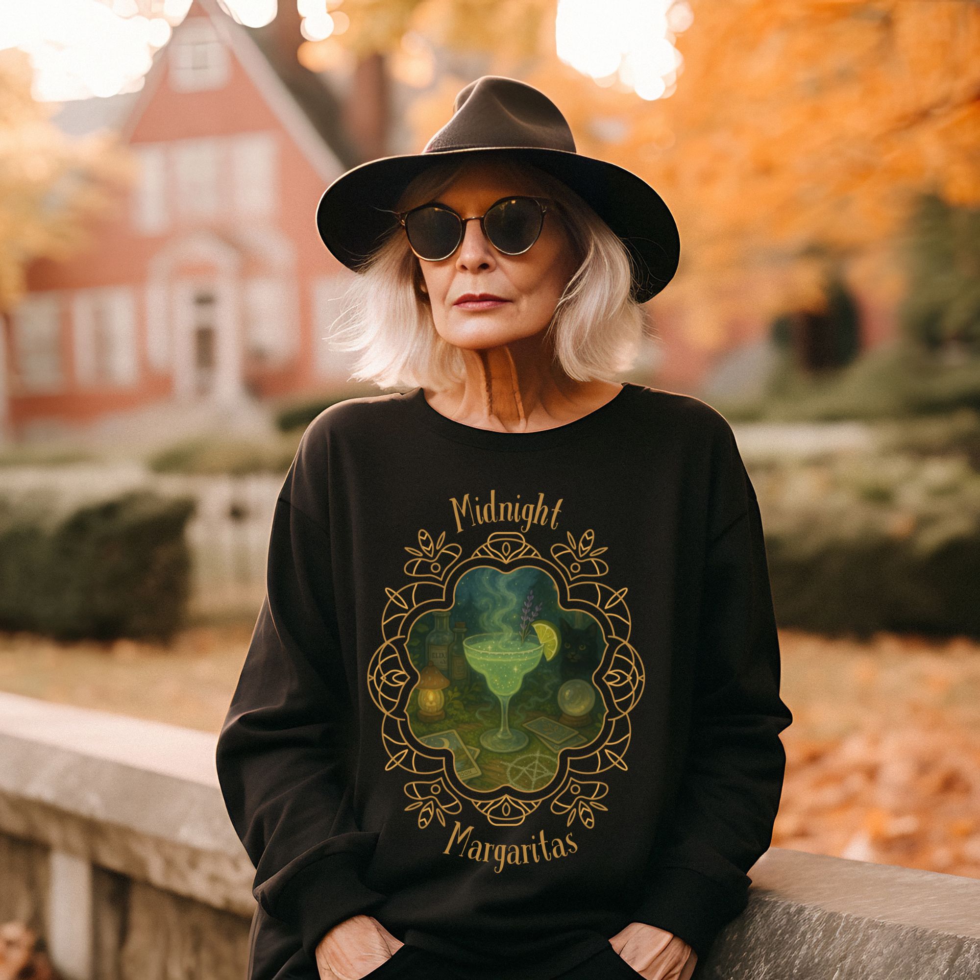 Midnight Margaritas Witchy Sweatshirt product thumbnail image