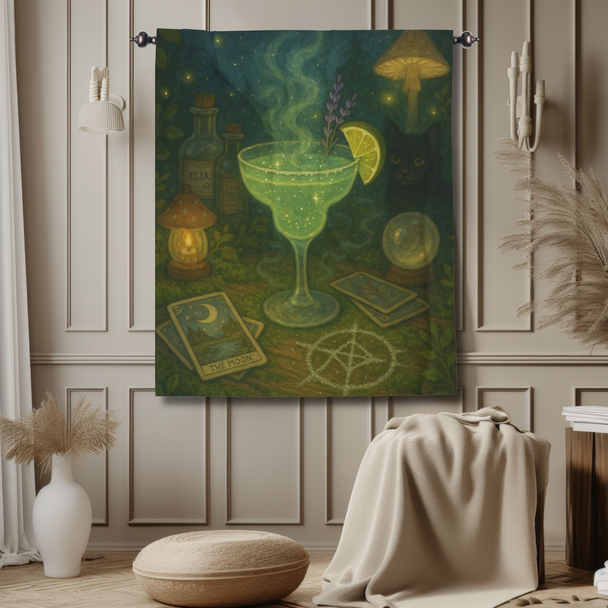 Midnight Margaritas Plush Blanket product thumbnail image Midnight Margaritas Plush Blanket product thumbnail image