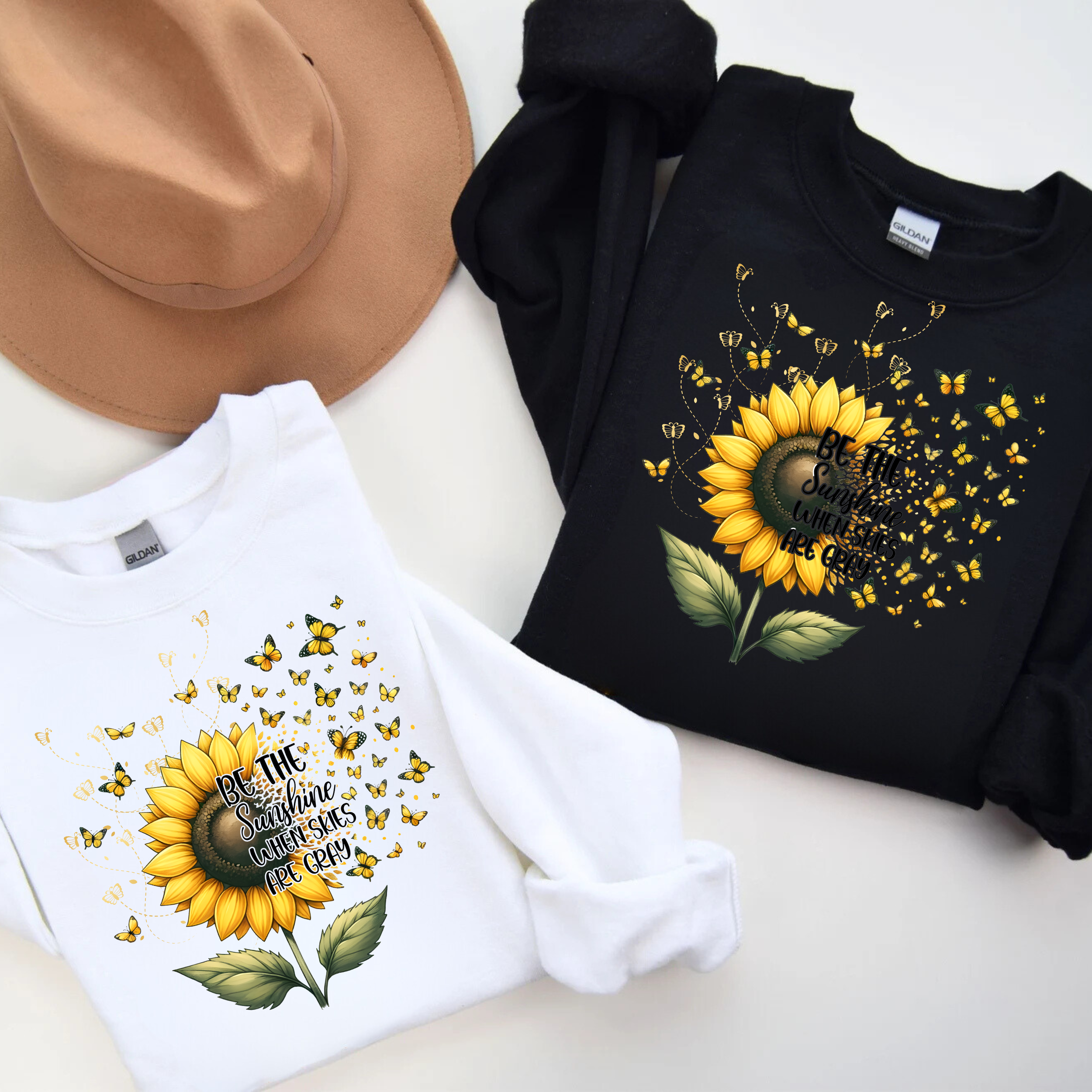 Sunflower Quote Unisex Tee - Positive Vibes, Gift for Nature Lovers, Summer Style, Inspirational Apparel, Birthday Present