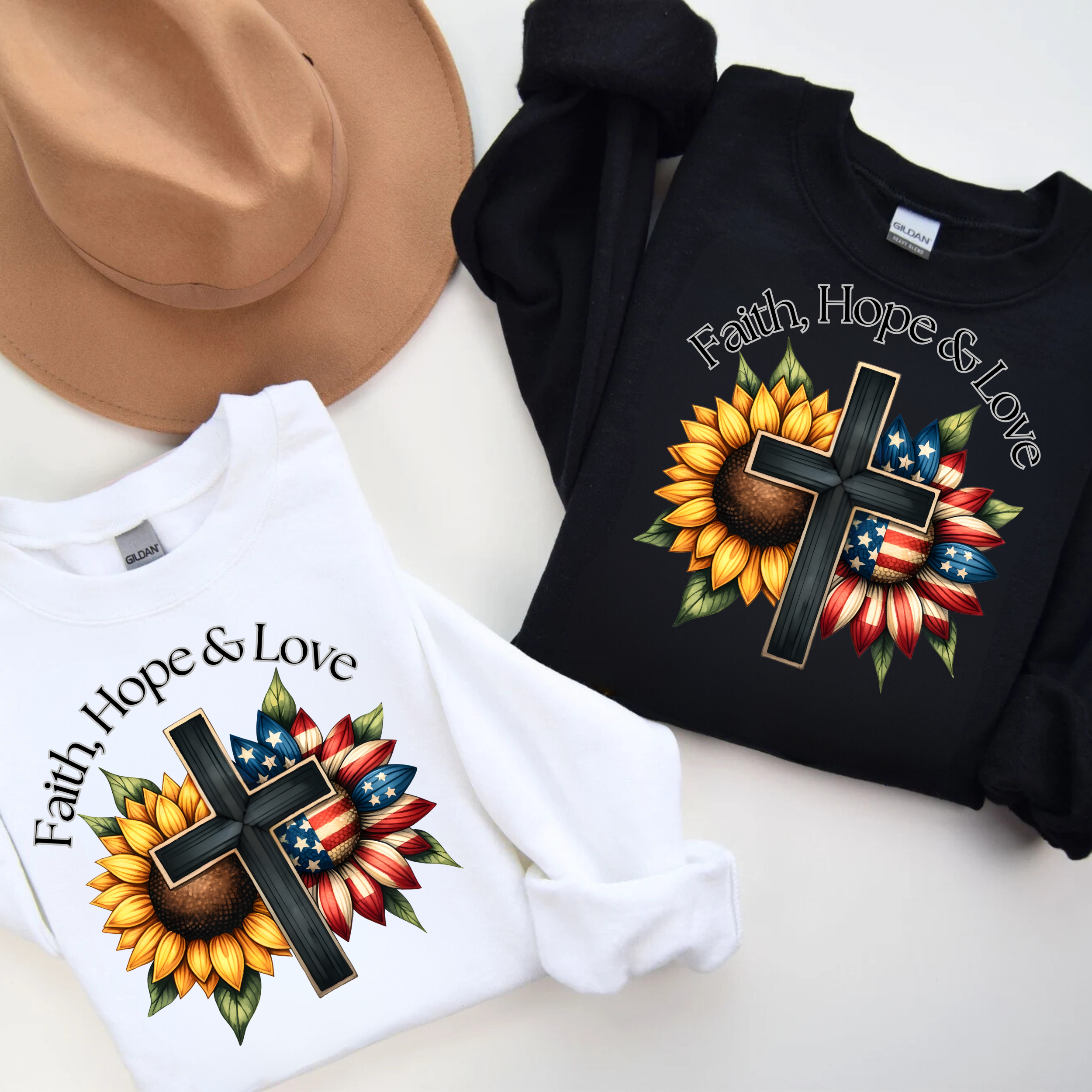 Faith, Hope &amp; Love Tee - Inspirational Unisex Jersey Short Sleeve Shirt, Gift for Faith Lovers, Casual Wear, Motivational Apparel, [...]