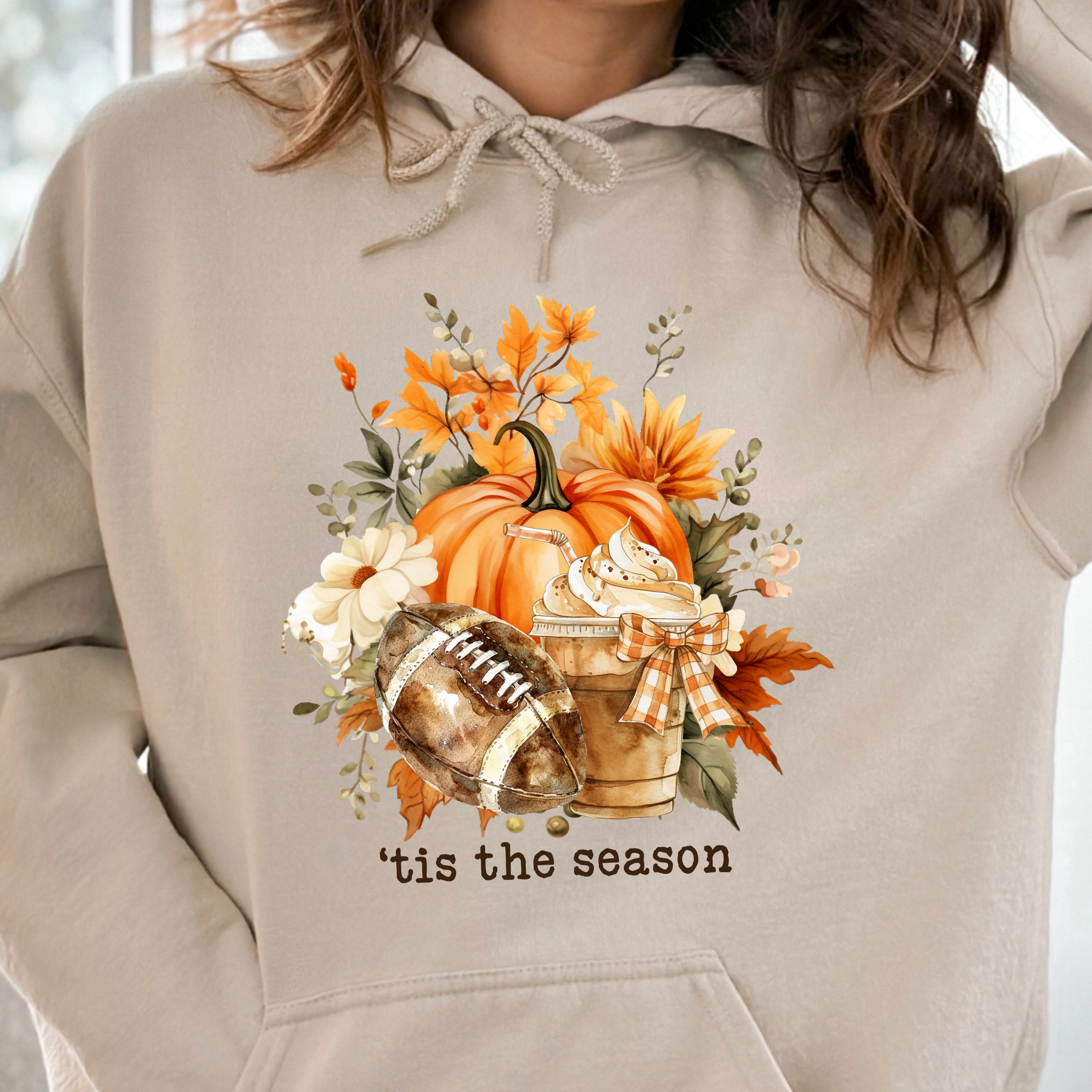 Cozy Autumn Hooded Sweatshirt - Perfect for Fall, Thanksgiving Gift, Unisex Style, Seasonal Comfort, Warm Layer