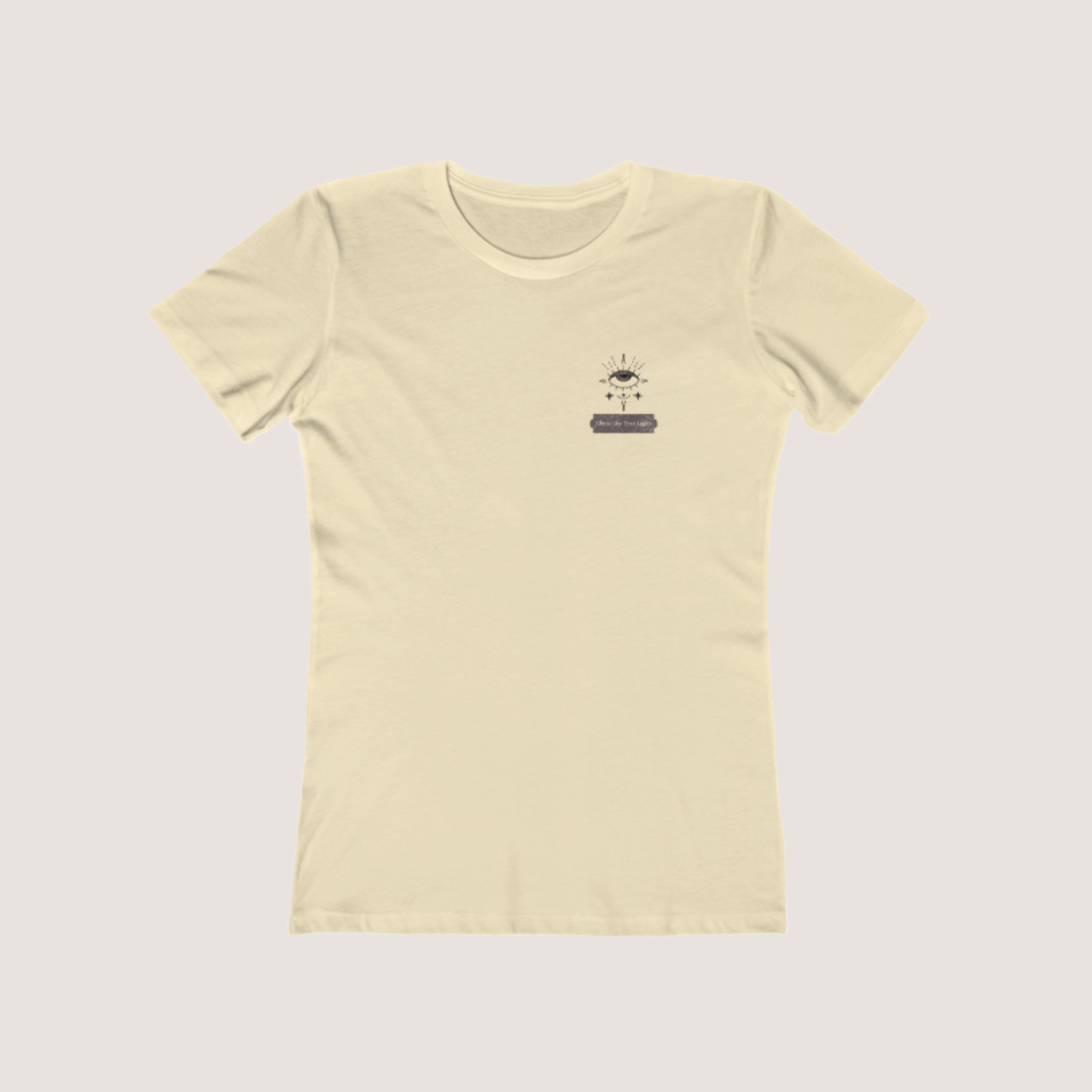 For by Him Were All Things Created, Christian Woman's T-Shirt, Faith-Inspired Tee product thumbnail image For by Him Were All Things Created, Christian Woman's T-Shirt, Faith-Inspired Tee product thumbnail image