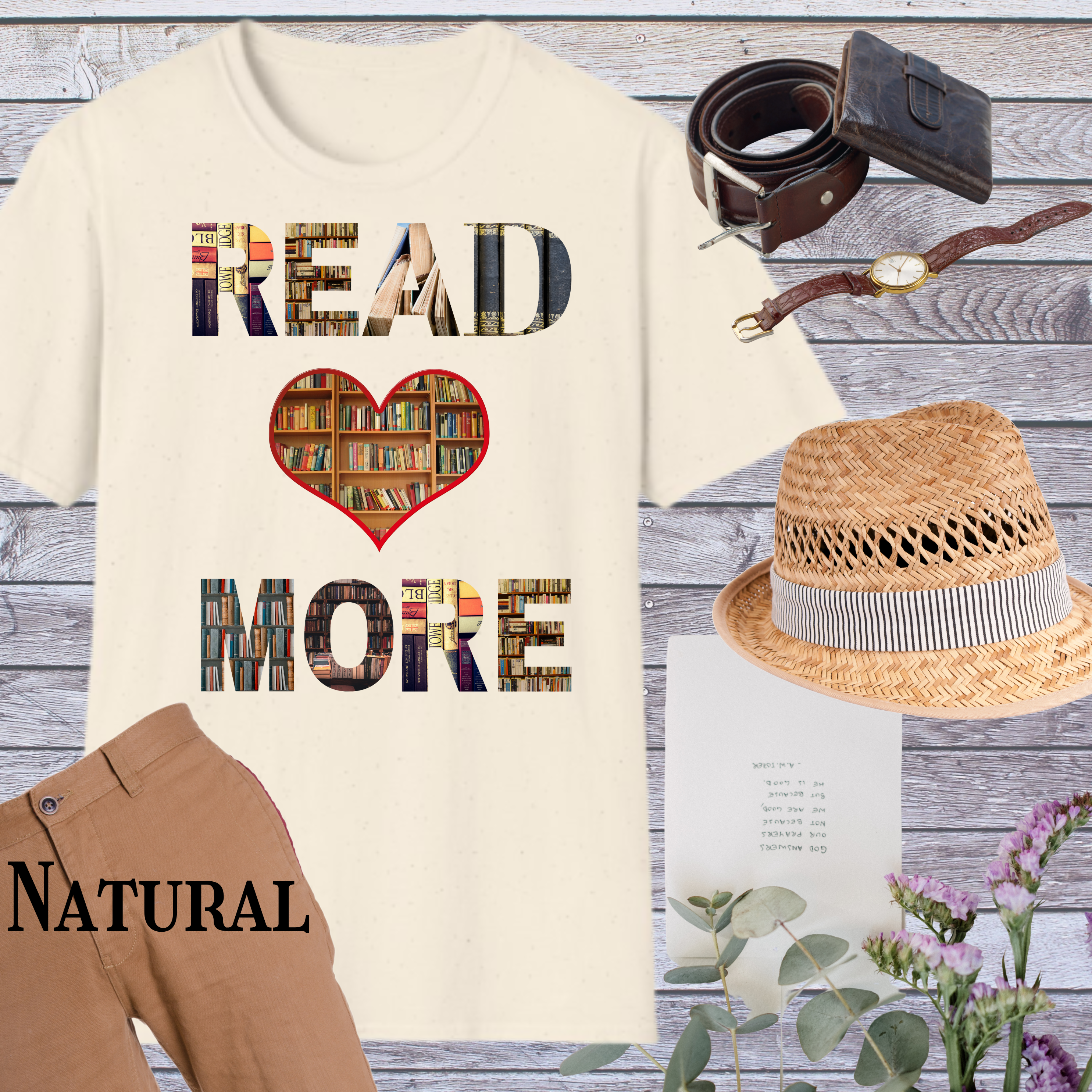 Read More Unisex Softstyle T-Shirt, Book Lover Gift, Literary Tee, Reading Apparel, Cozy Casual Wear, Perfect for Book Clubs product thumbnail image