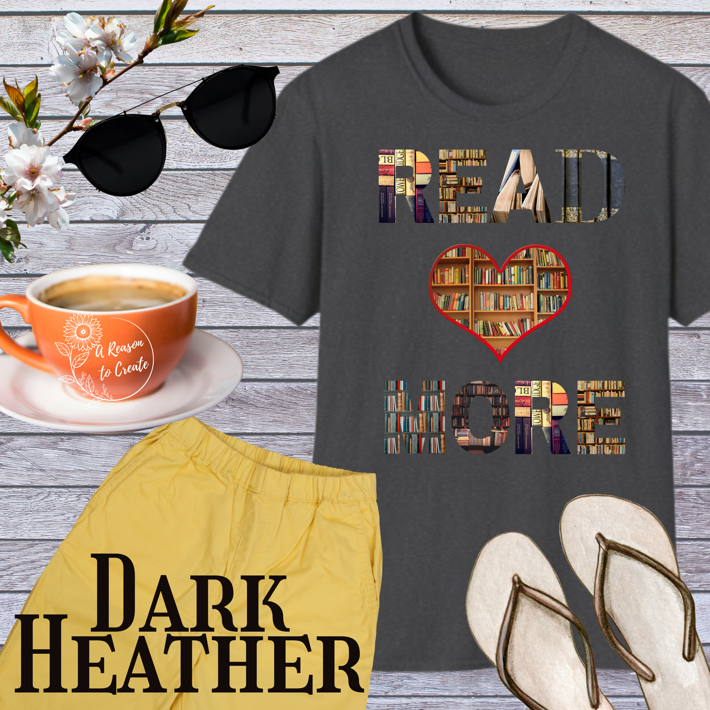 Read More Unisex Softstyle T-Shirt, Book Lover Gift, Literary Tee, Reading Apparel, Cozy Casual Wear, Perfect for Book Clubs product thumbnail image