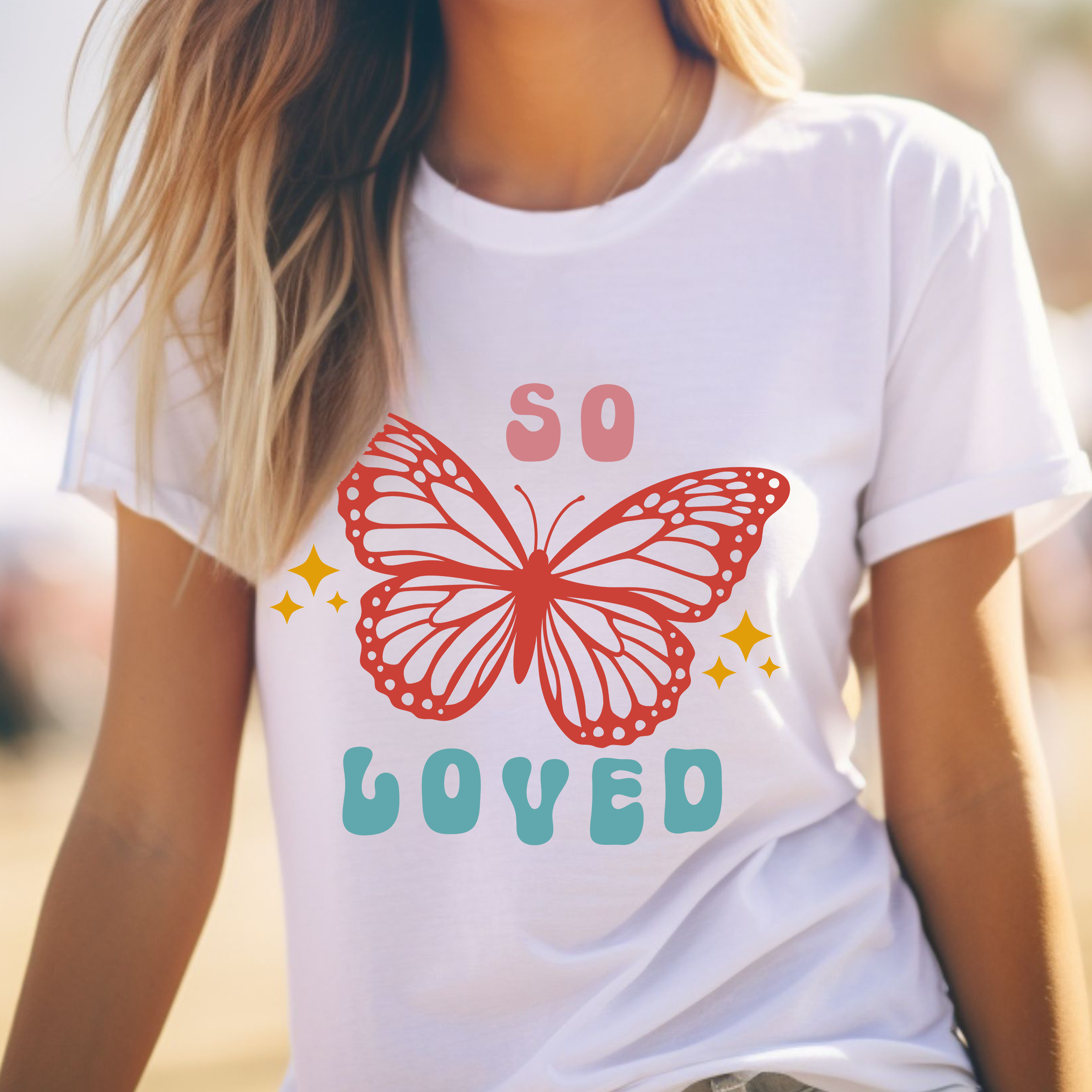 So Loved - Christian T-Shirt Women's product thumbnail image So Loved - Christian T-Shirt Women's product thumbnail image