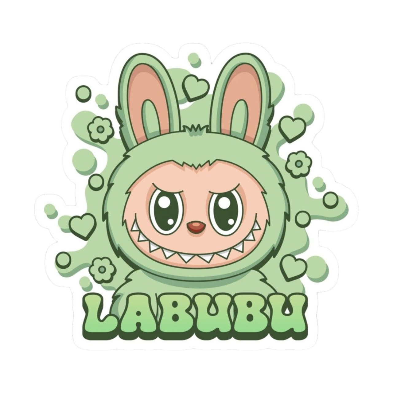 Labubu Kiss-Cut Sticker product thumbnail image