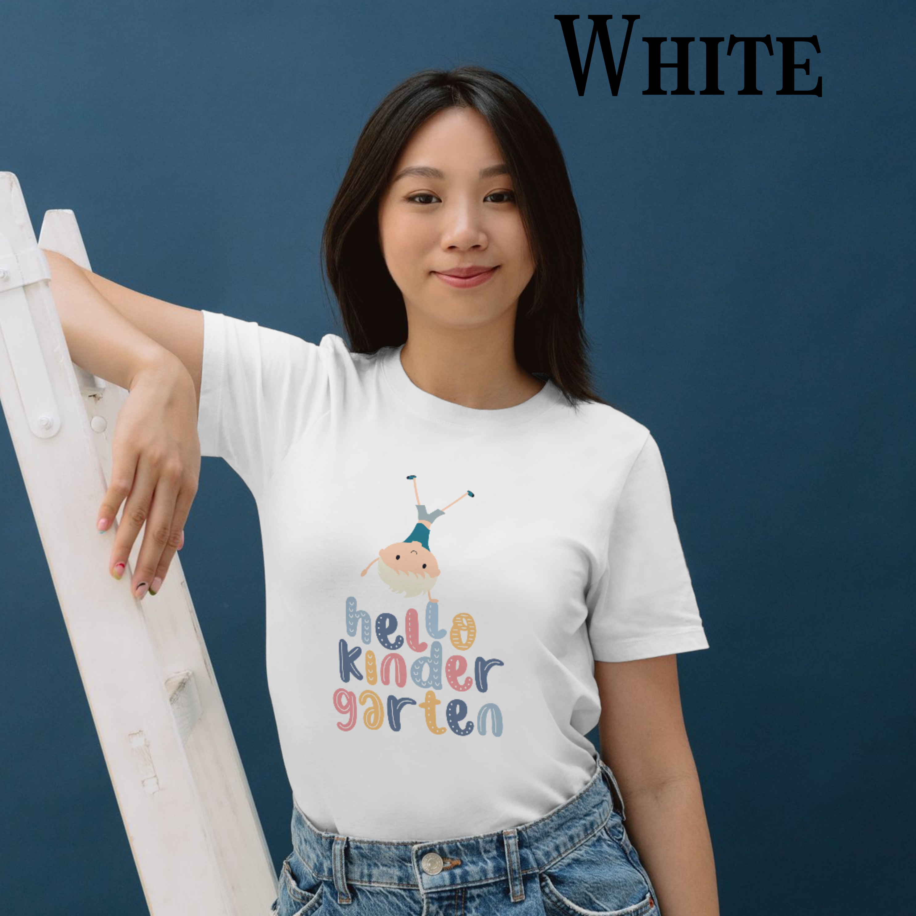 Cute "Hello Kindergarten" Unisex Softstyle T-Shirt for Kids, Back to School Shirt, Teacher Gift, Toddler Ed-Purchase Gear, Preschool Top product thumbnail image