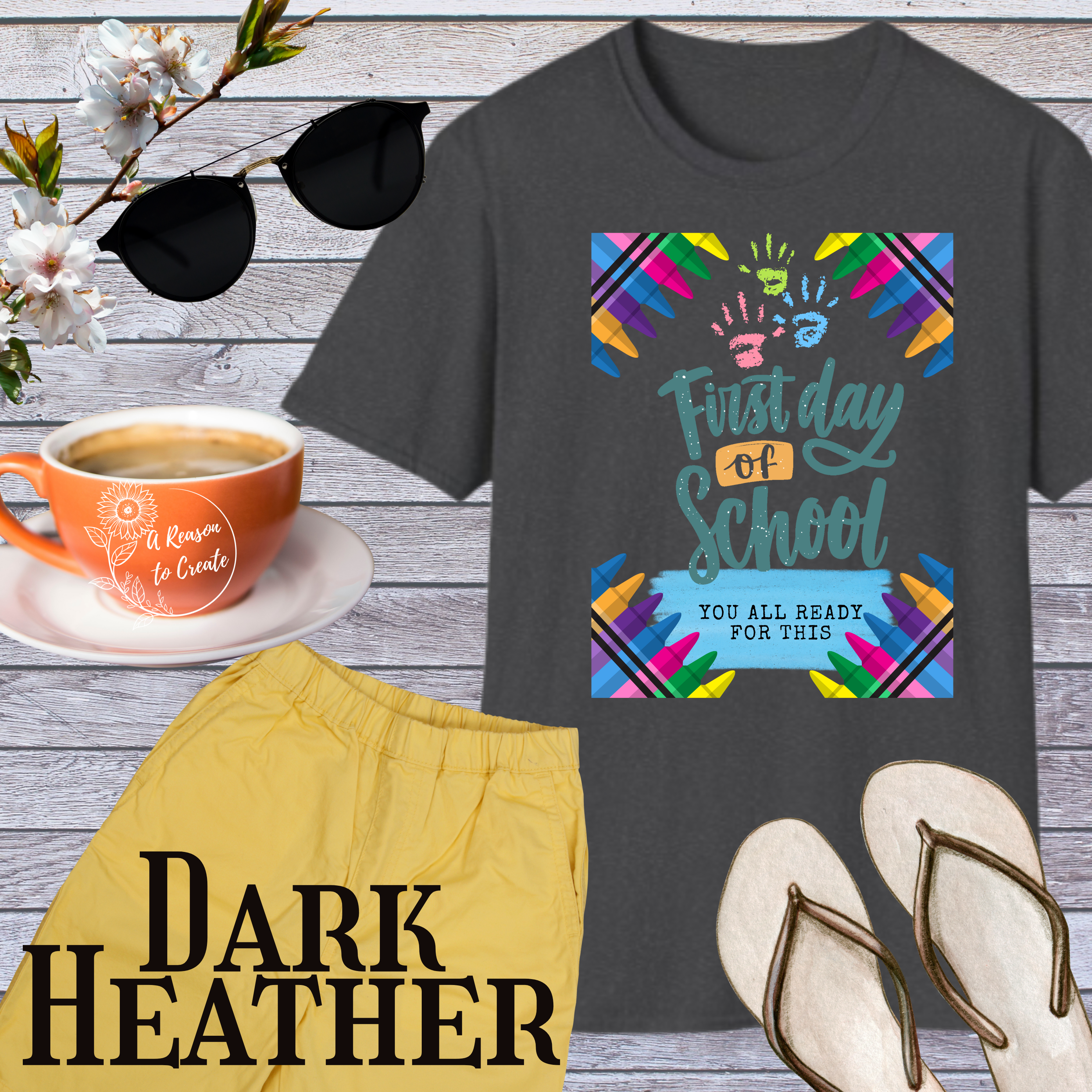 First Day of School Unisex Soft T-Shirt | Back to School Gift, Fun School Apparel, Colorful T-Shirt, Classroom Outfit, Teacher Gift, [...] product thumbnail image