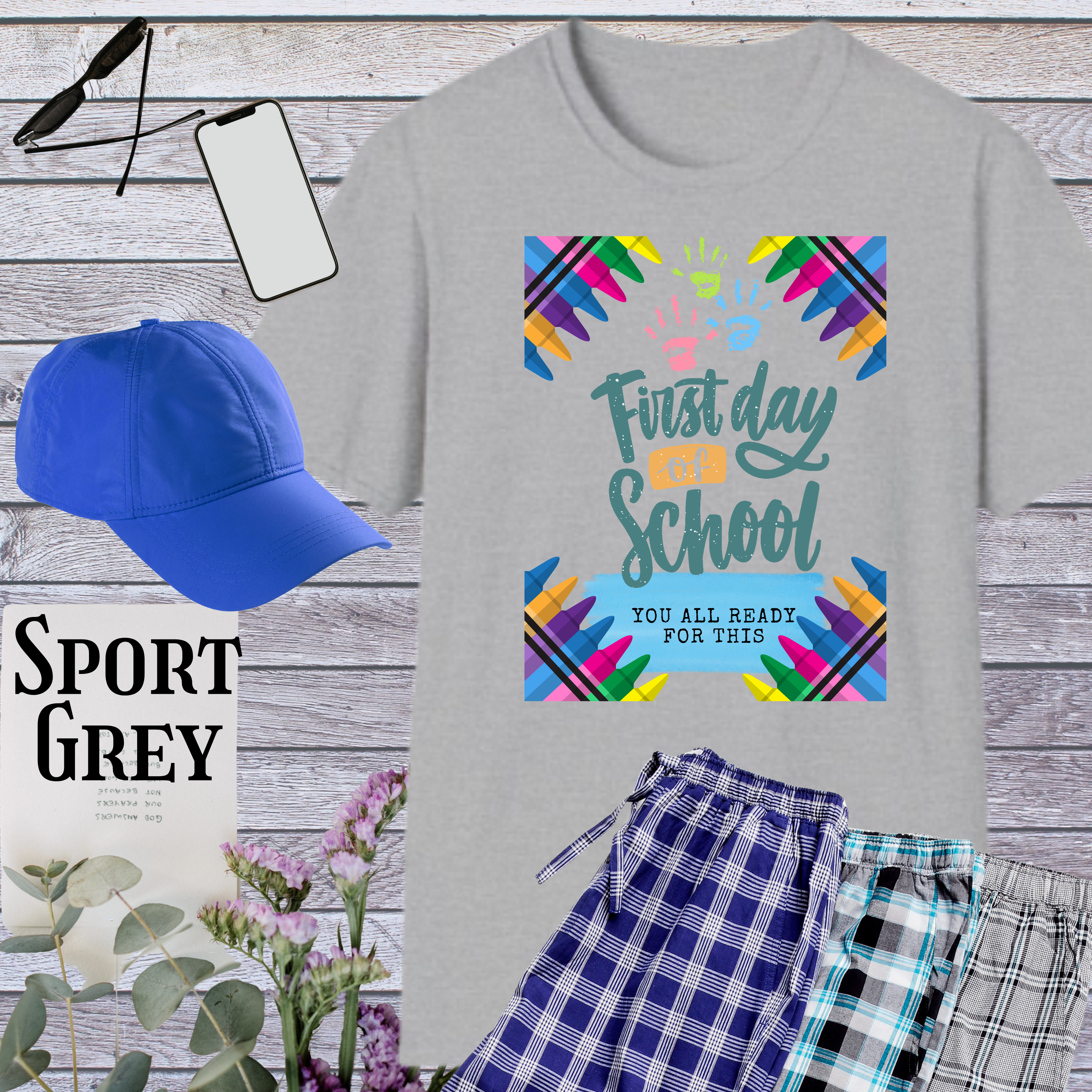 First Day of School Unisex Soft T-Shirt | Back to School Gift, Fun School Apparel, Colorful T-Shirt, Classroom Outfit, Teacher Gift, [...] product thumbnail image
