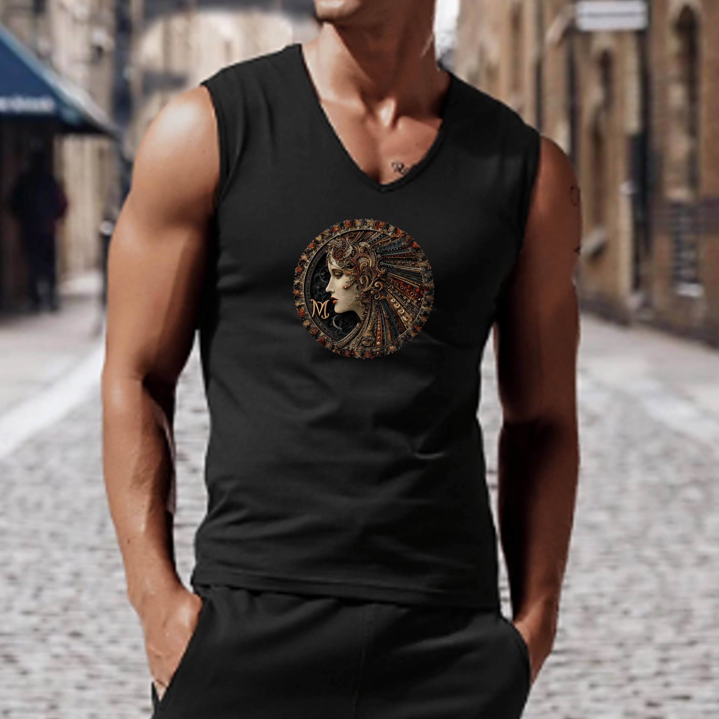 Virgo Astrological Sign Unisex Jersey Tank product thumbnail image