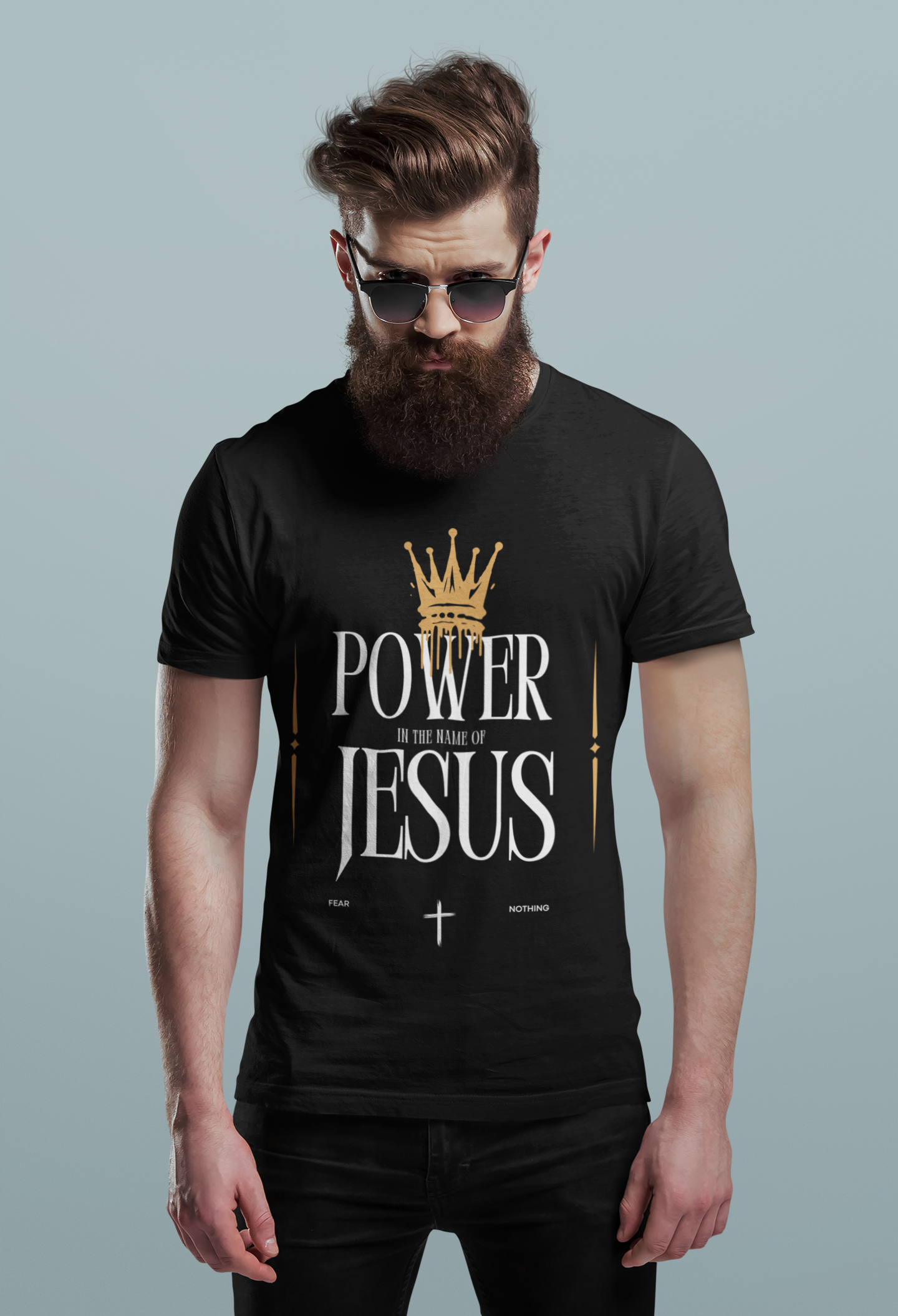 Power In The Name- Unisex Heavy Cotton Tee