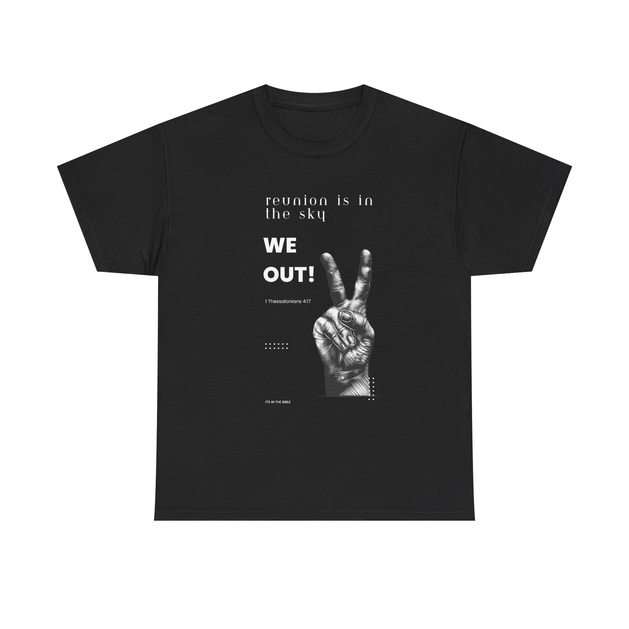 We Out- Unisex Heavy Cotton Tee product thumbnail image